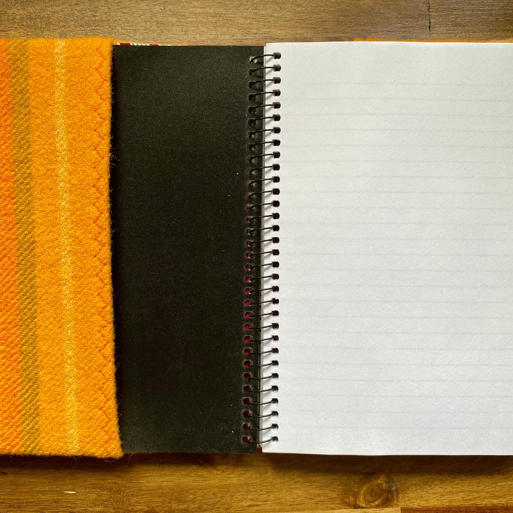 A5 Upcycled Notebook Wombat - Orange