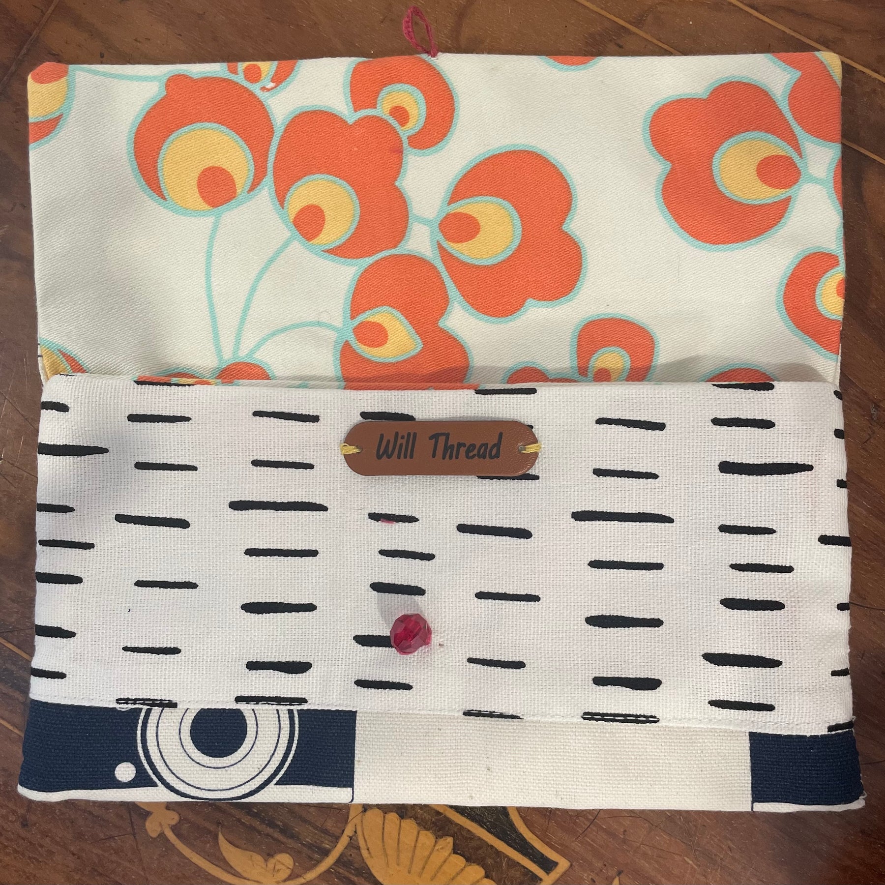 Retro Camera Print Tote Bag, Upcycled