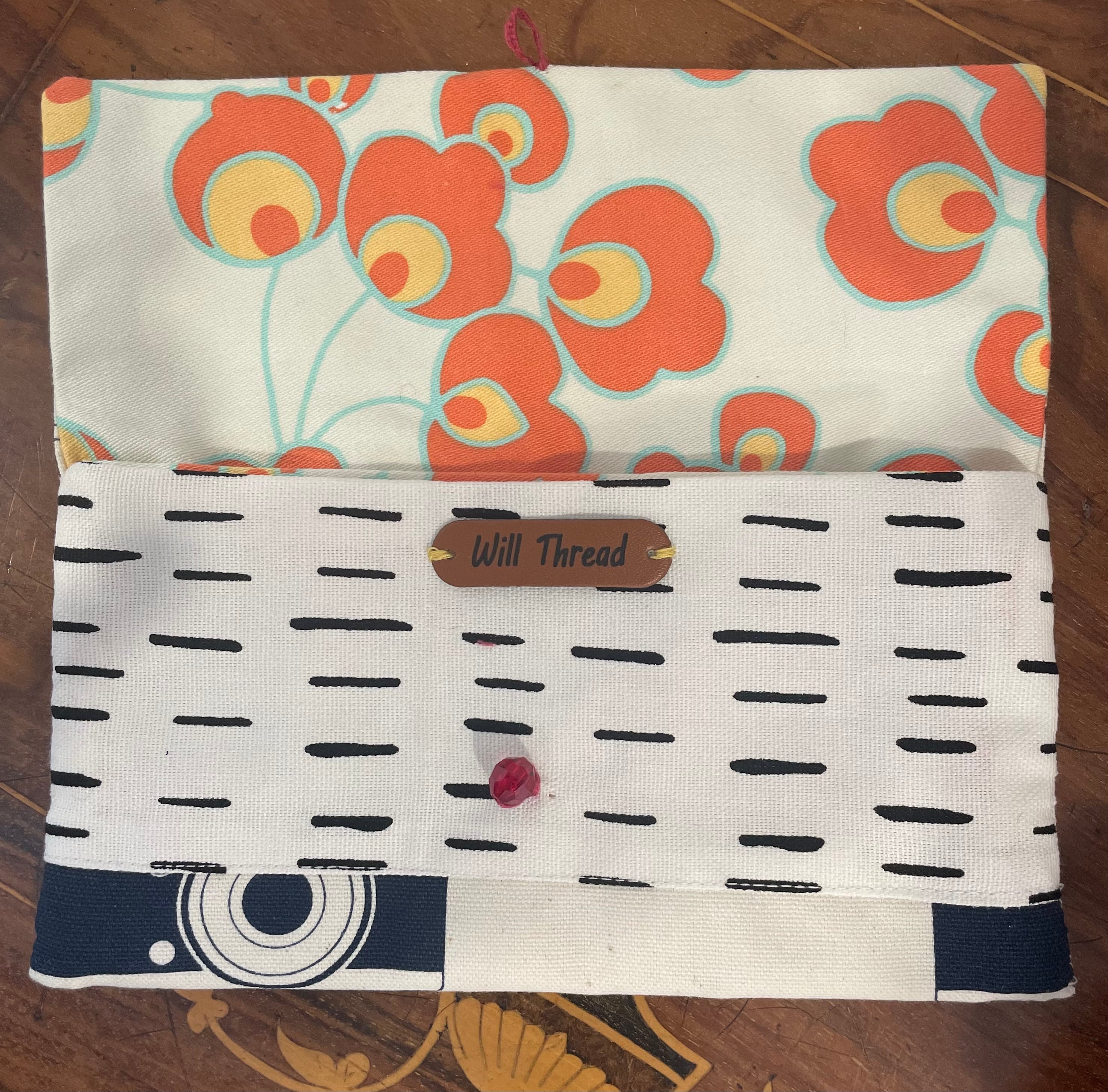 Retro Camera Print Tote Bag, Upcycled