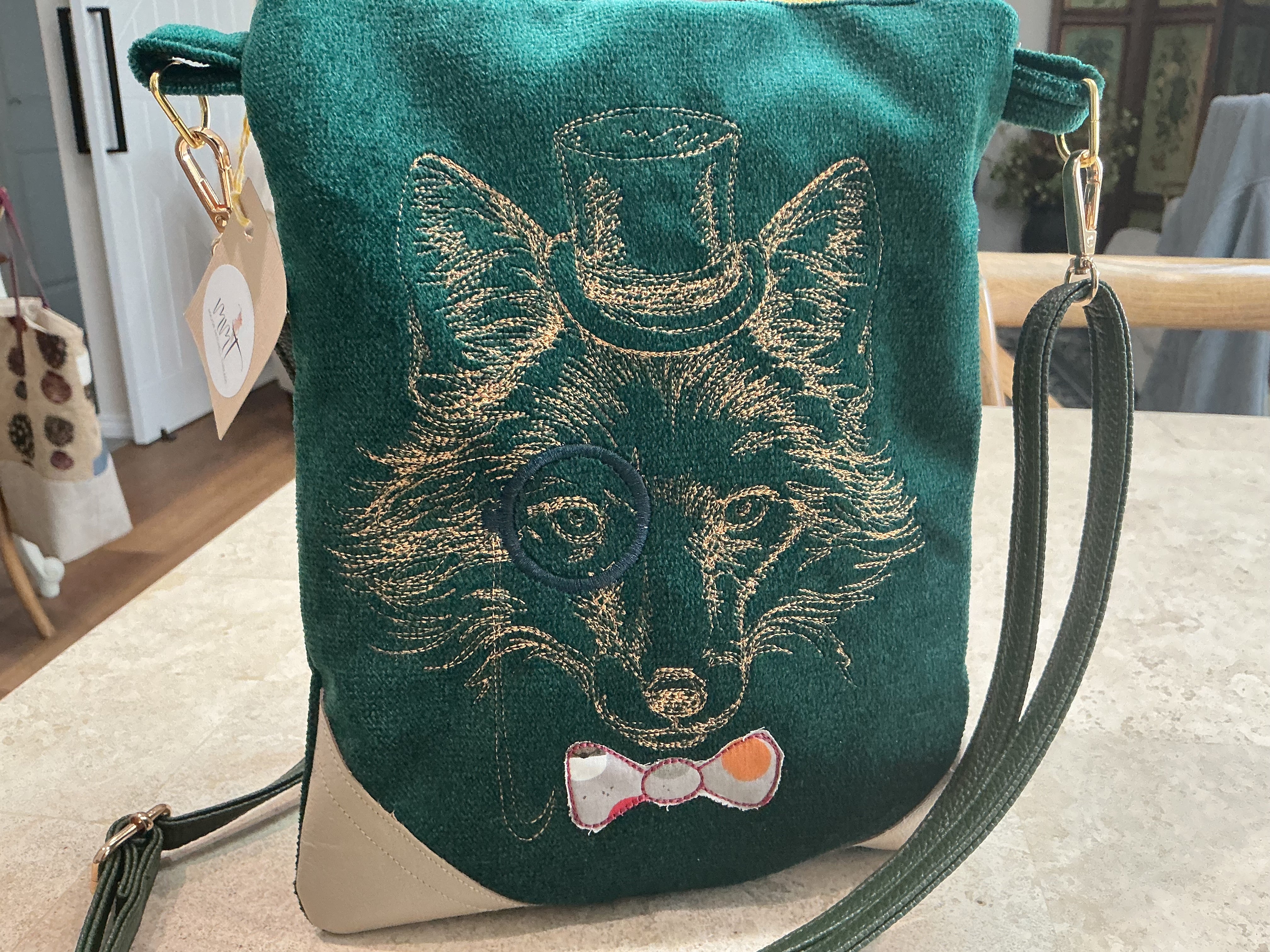 (Copy) Steampunk crossover body bag fox