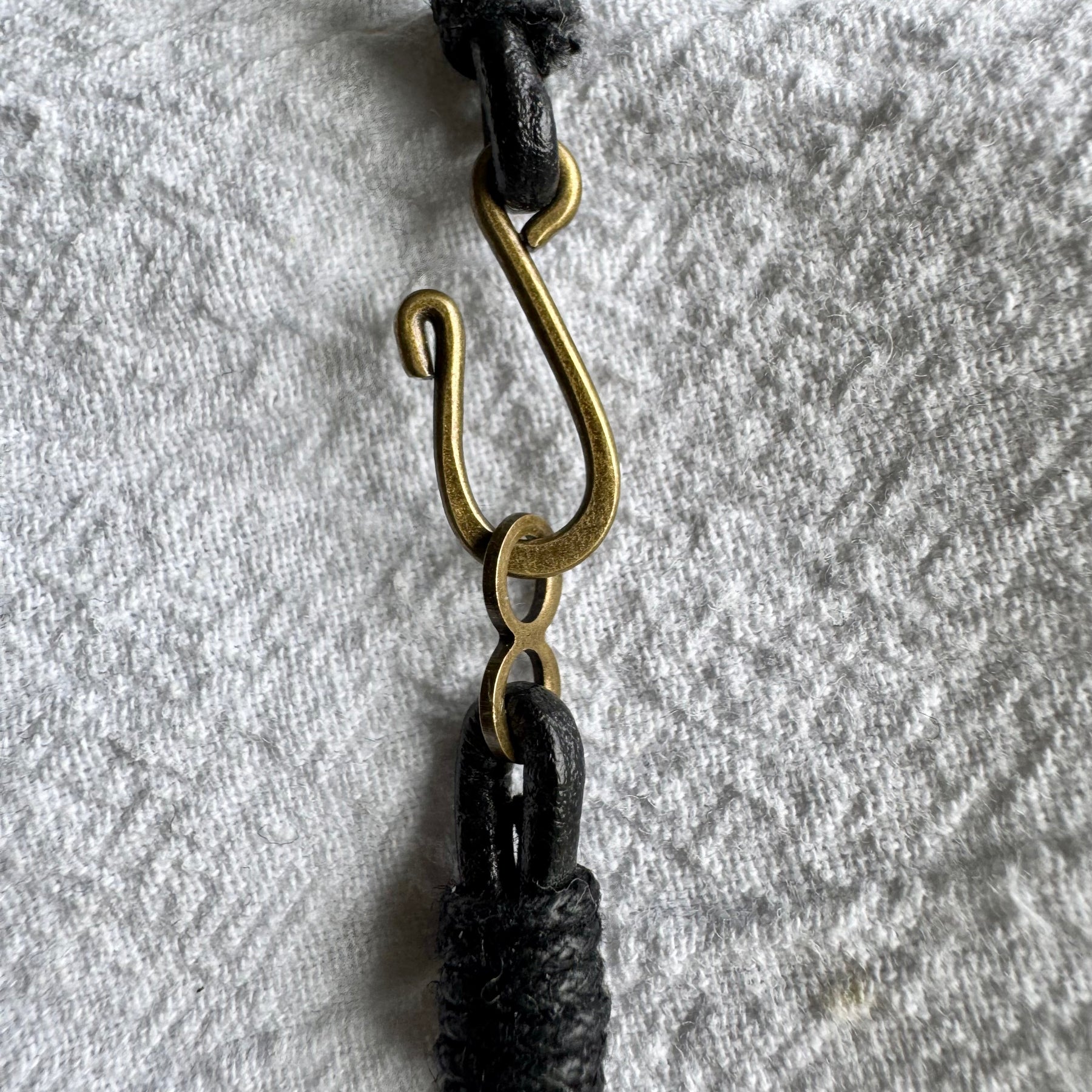 Clay bead necklace