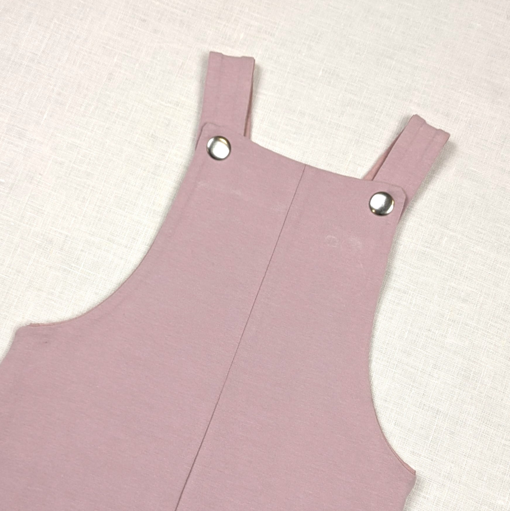 Handmade Long Childrens Overalls | Dusty Pink Collection | sizes 0-3yrs