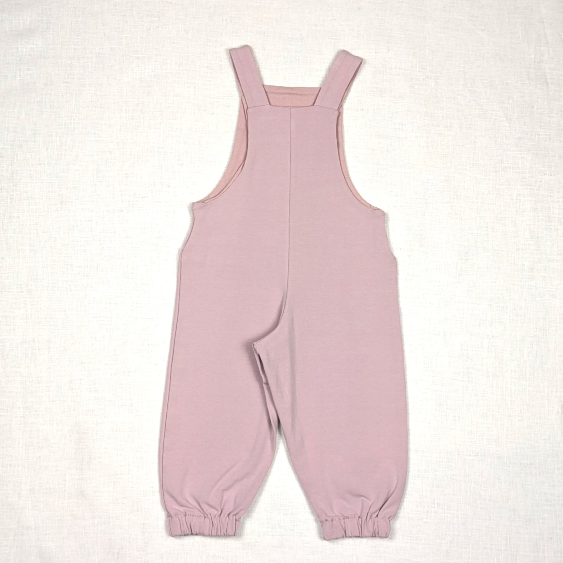 Handmade Long Childrens Overalls | Dusty Pink Collection | sizes 0-3yrs