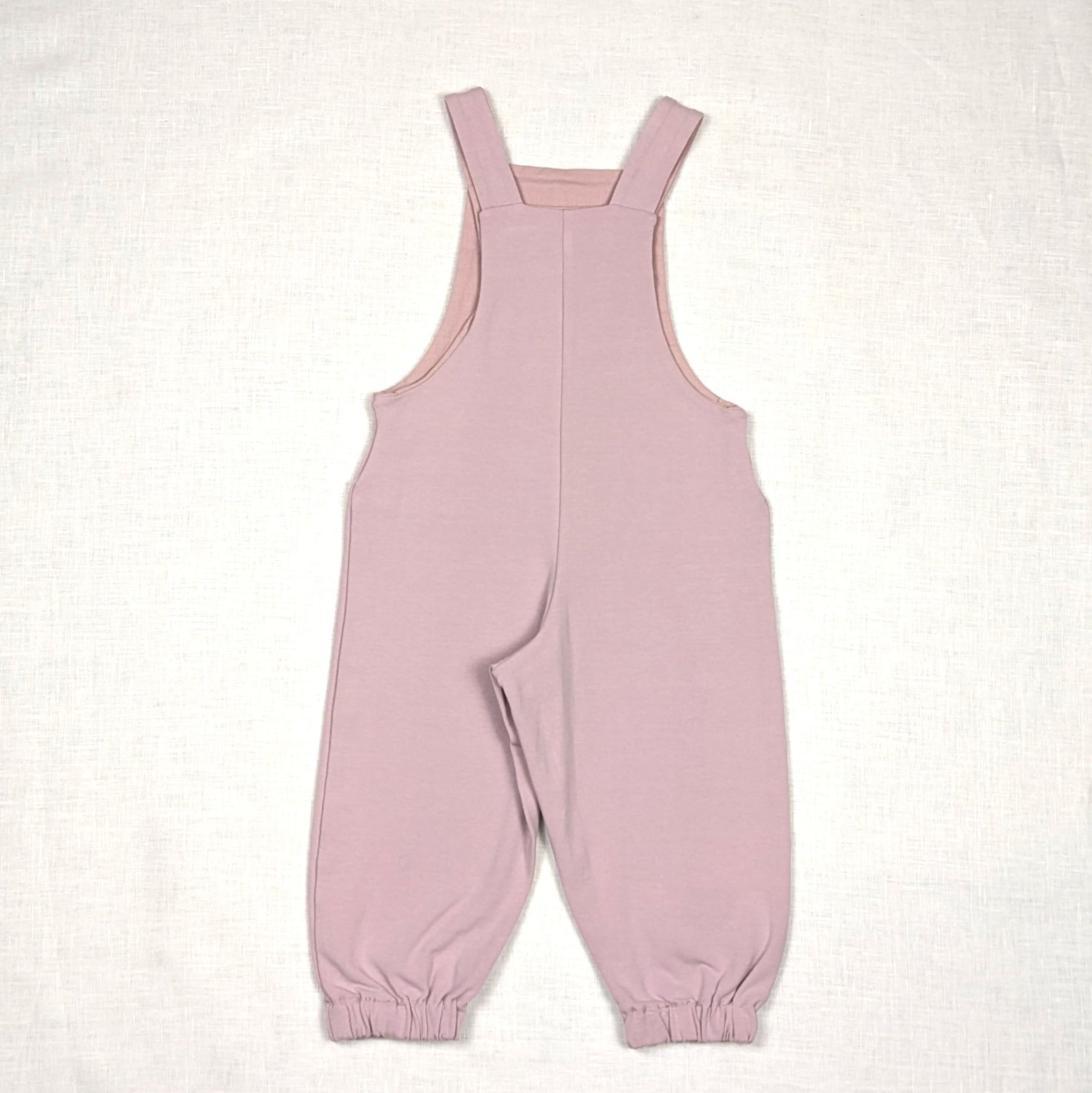 Handmade Long Childrens Overalls | Dusty Pink Collection | sizes 0-3yrs