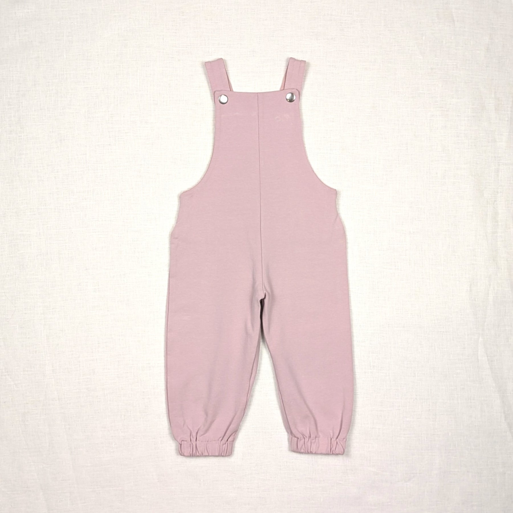 Handmade Long Childrens Overalls | Dusty Pink Collection | sizes 0-3yrs