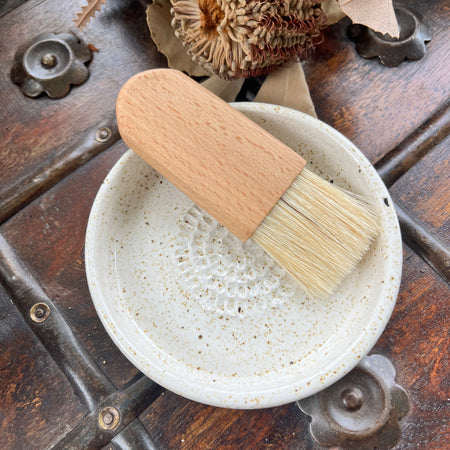 Ceramic Grater with Brush