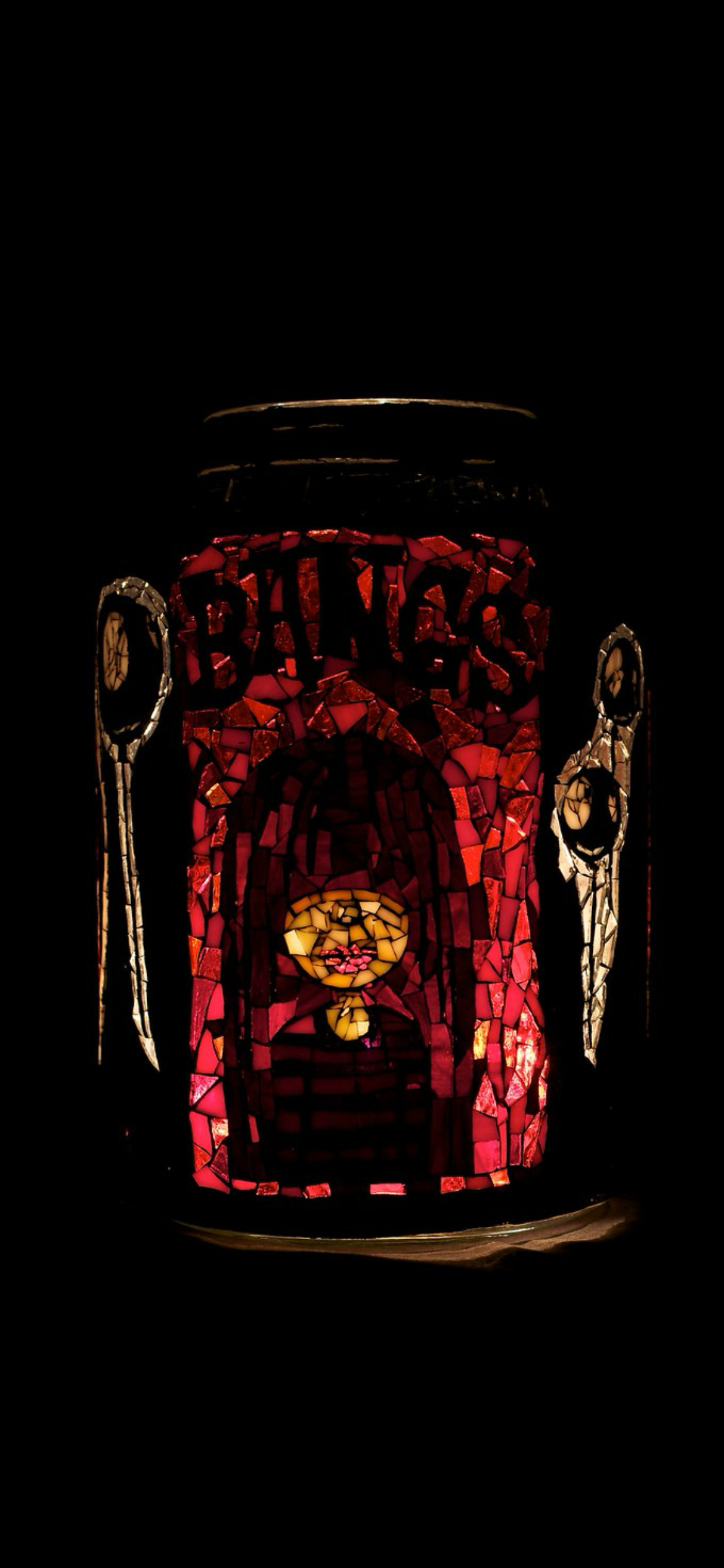Custom Handmade Stained Glass Mosaic Votive