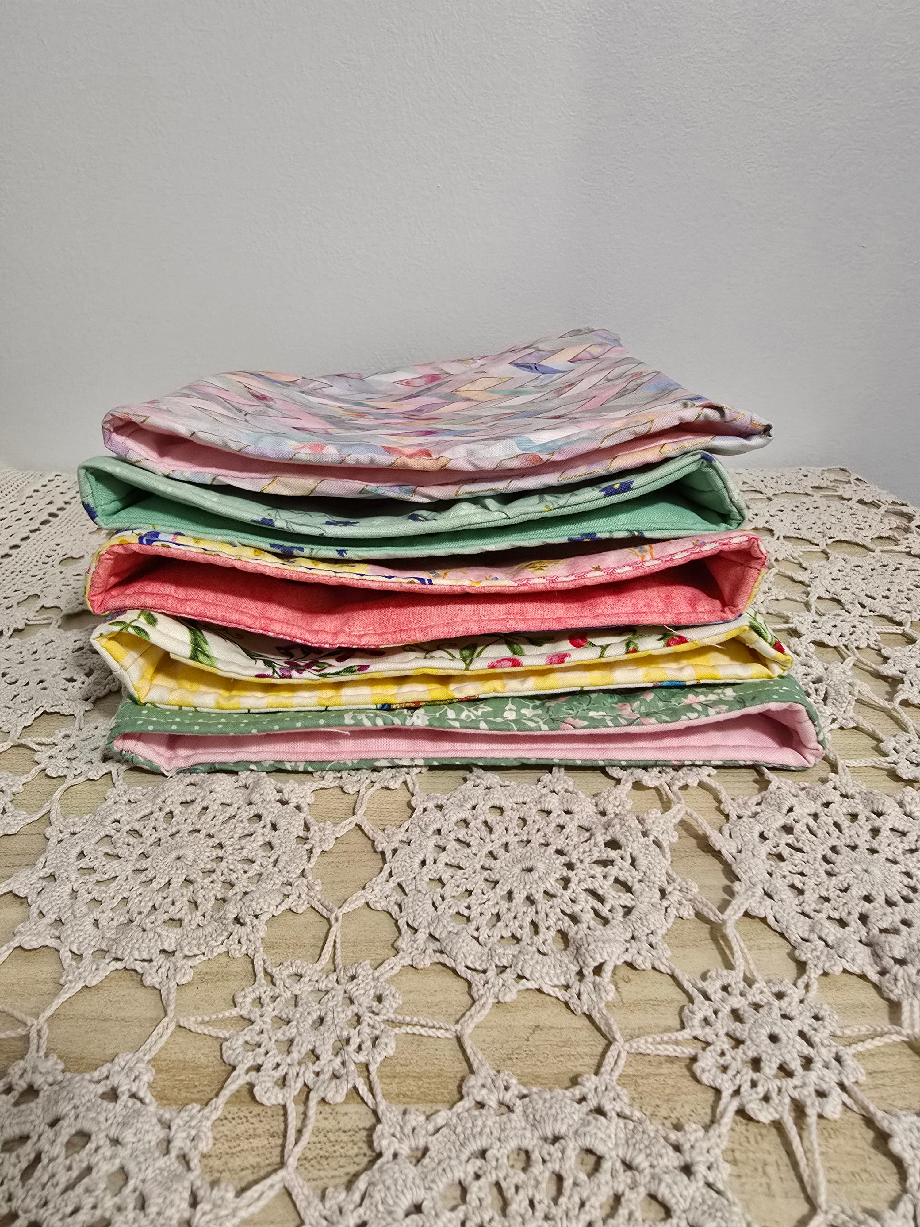 Handmade Floral Book Sleeve 8x10 inch