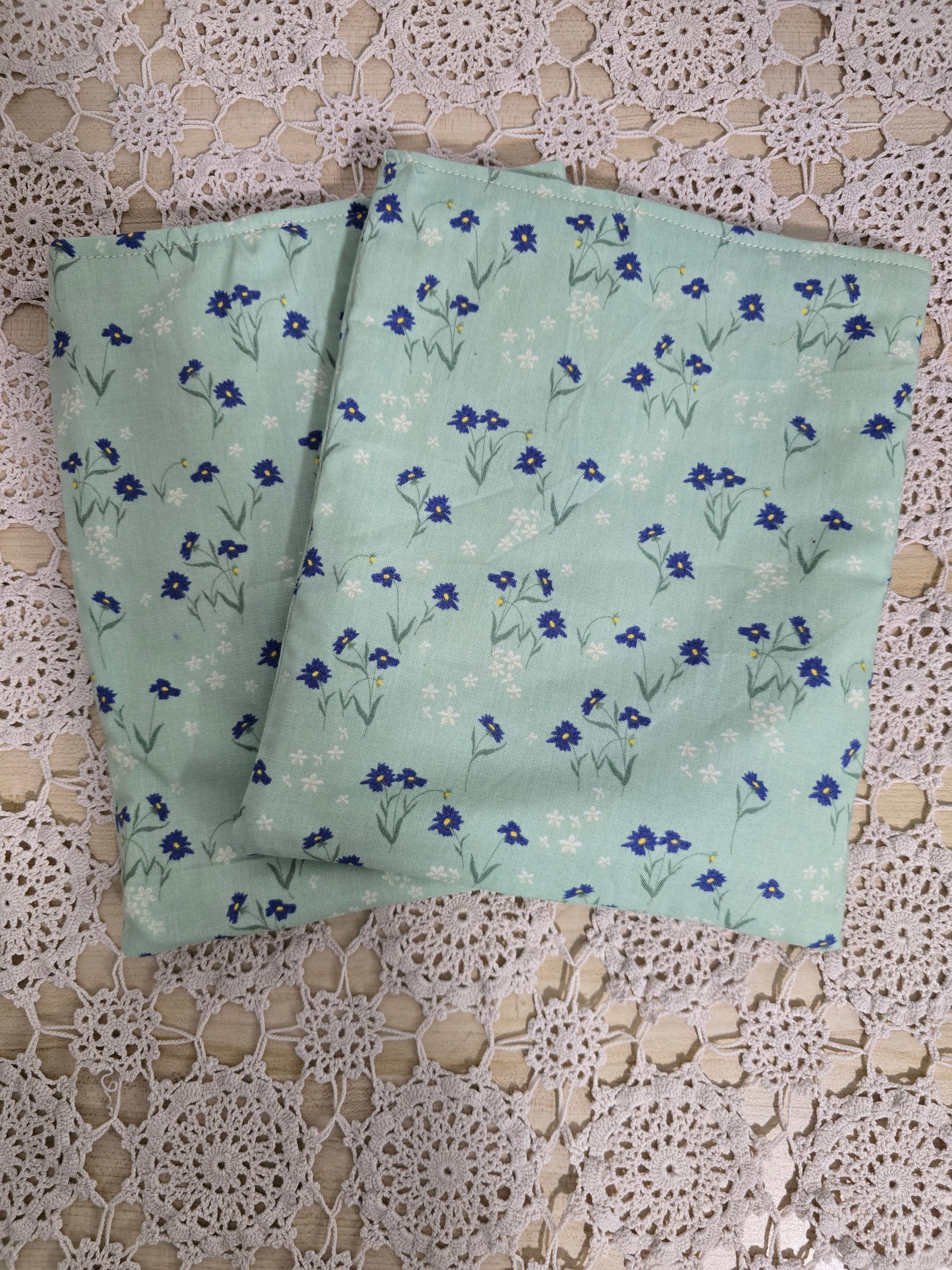 Handmade Floral Book Sleeve 8x10 inch