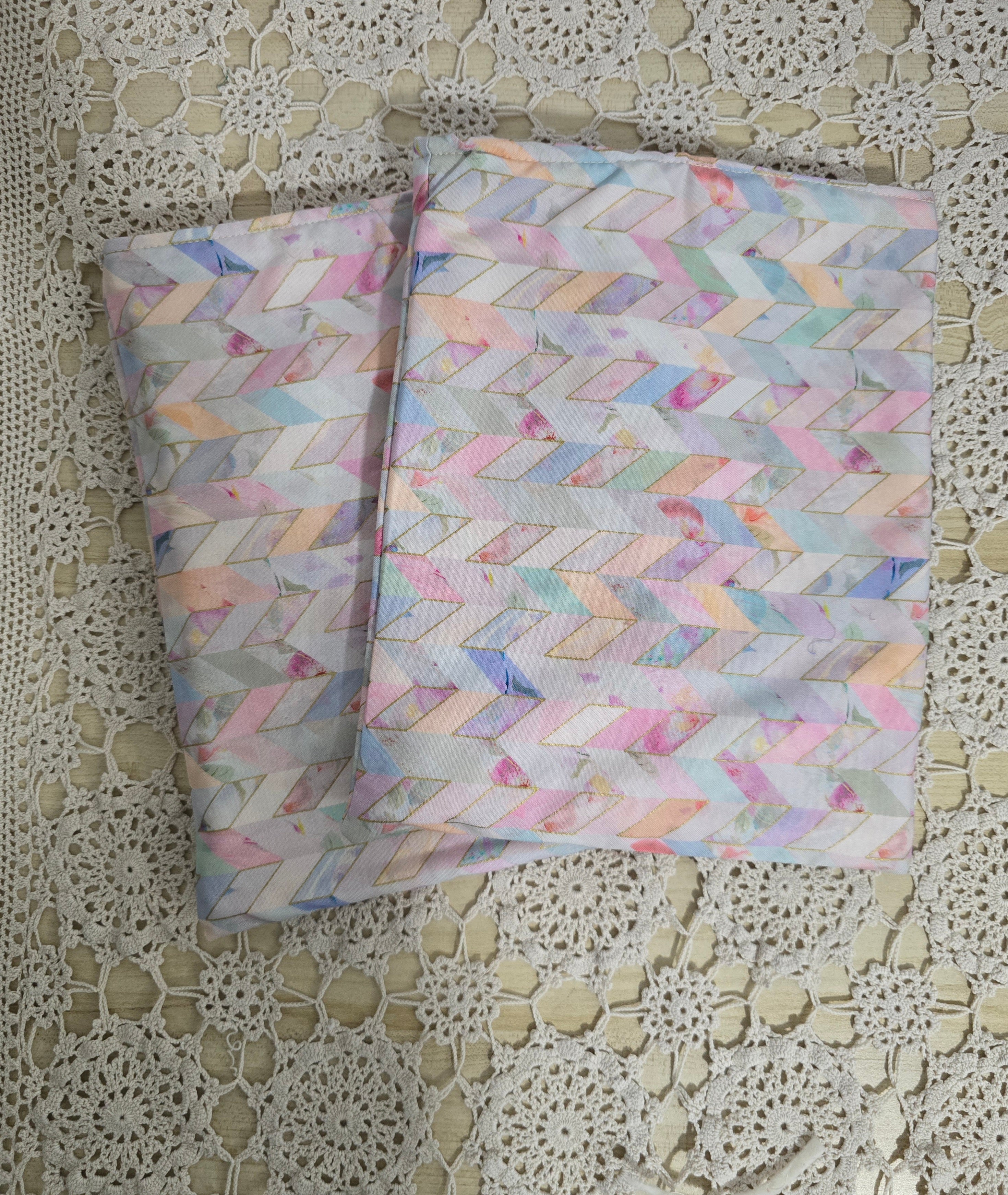 Handmade Floral Book Sleeve 8x10 inch