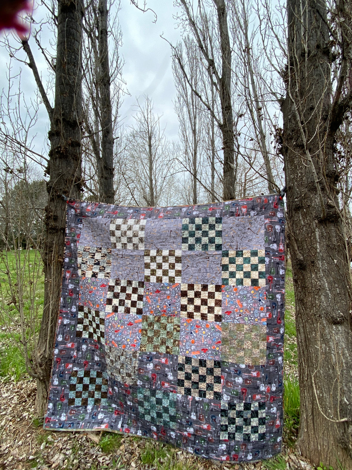Man Cave - Masculine Double Bed or King Single Quilt