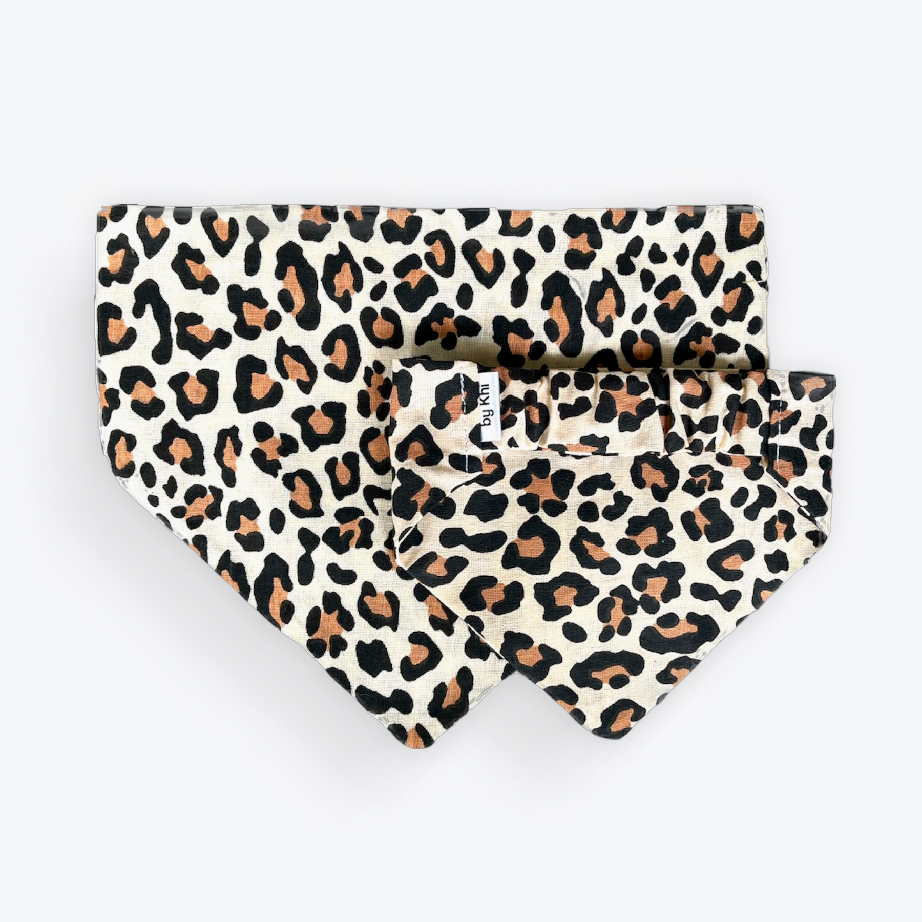 Leopard Print - Dog Scrunchie Bandana
