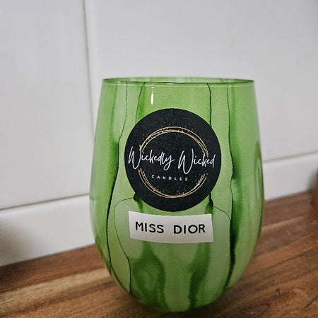 Green Tie Dye Candle - Miss Dior