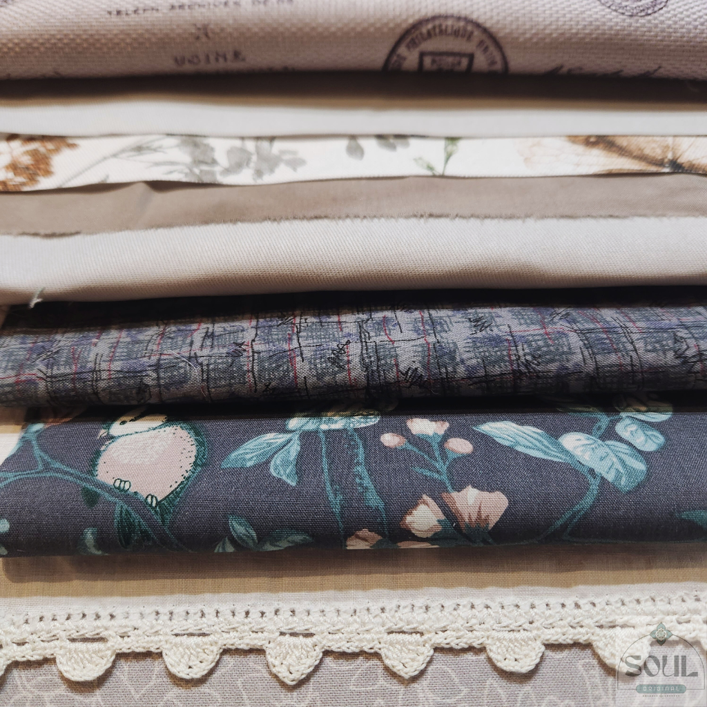 Slow Stitch Bundle - Gorgeous Greys