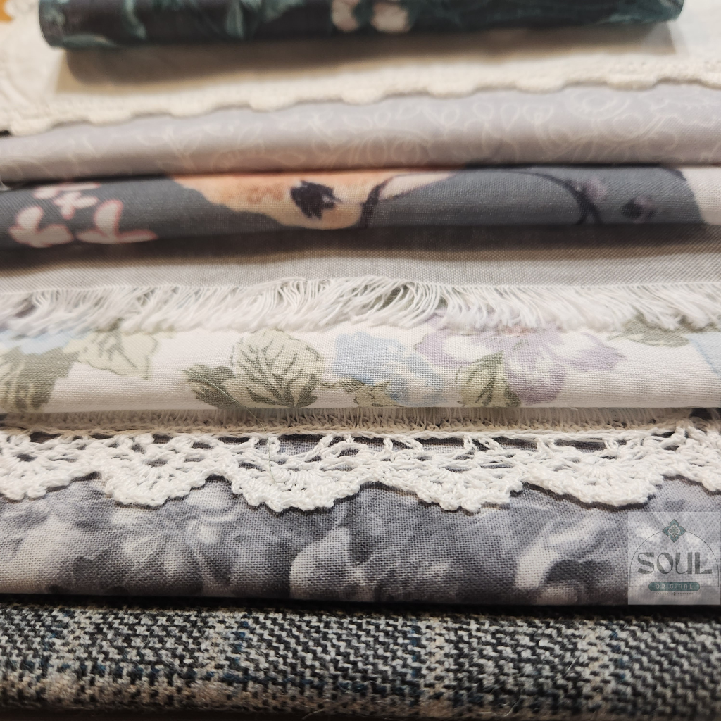 Slow Stitch Bundle - Gorgeous Greys