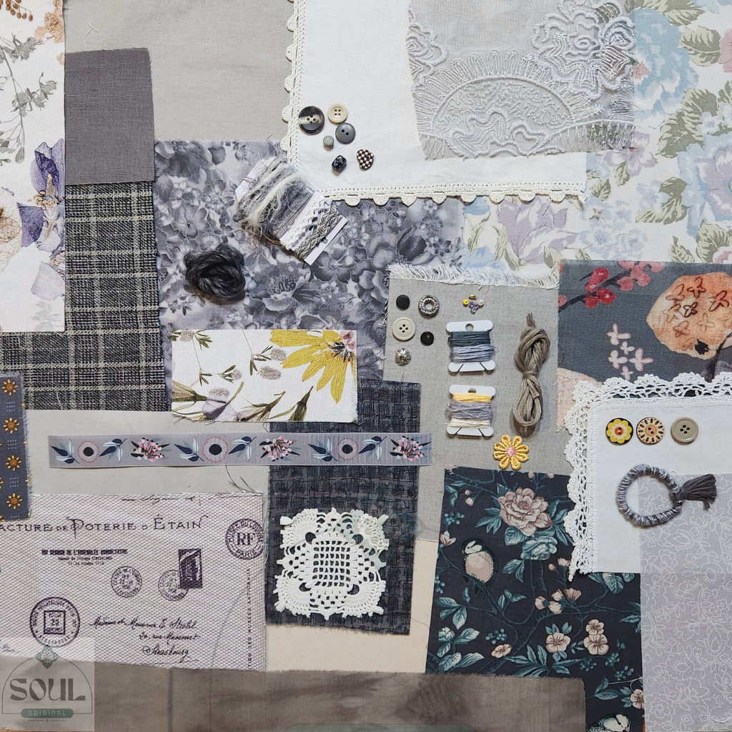 Slow Stitch Bundle - Gorgeous Greys