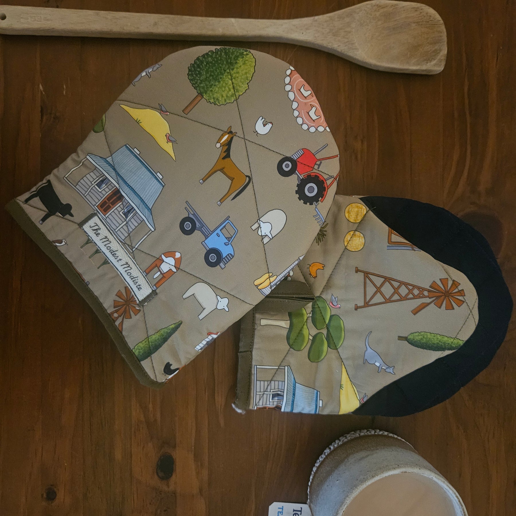 Short Oven Mitt