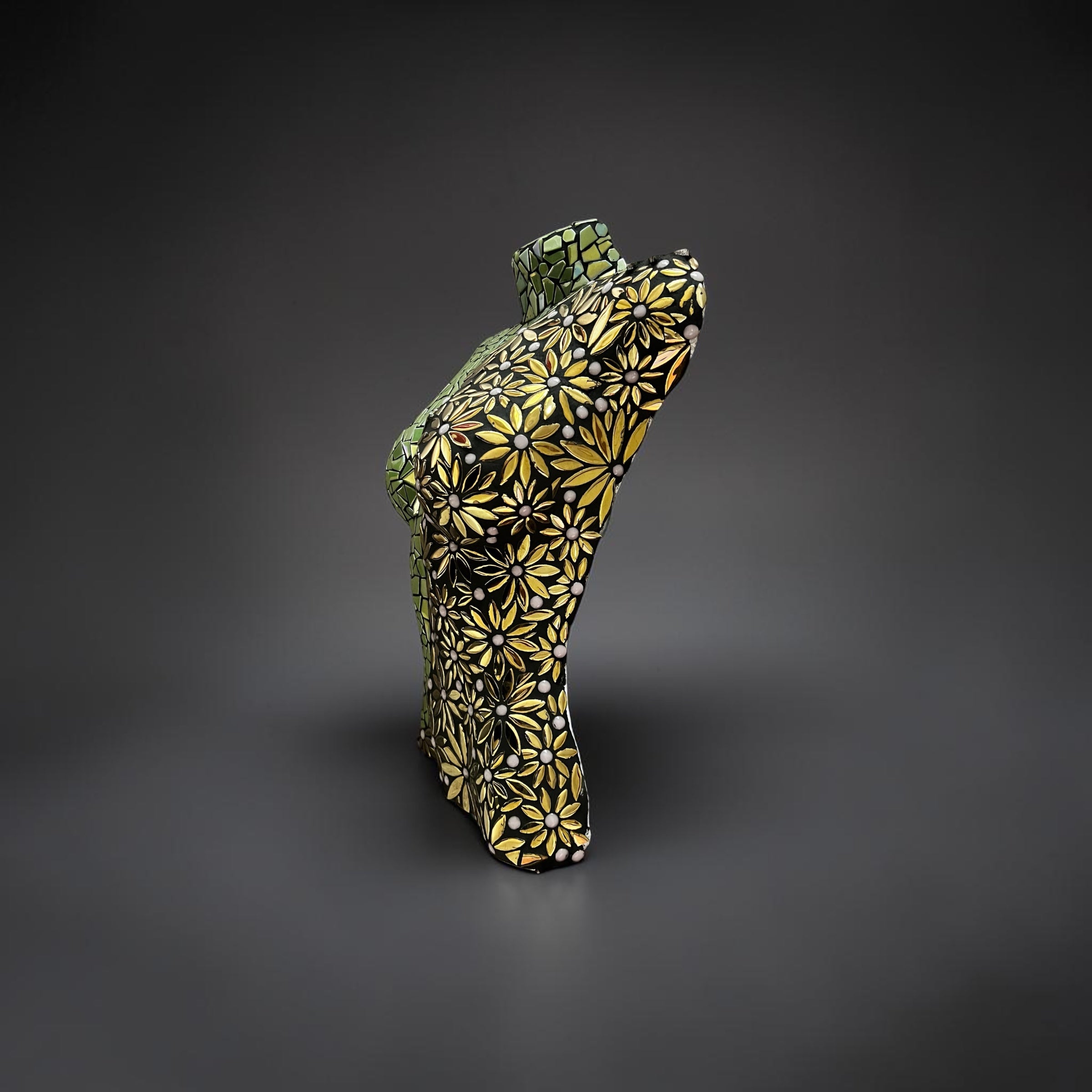 Mosaic Torso. Wall Hanging.