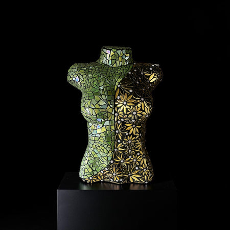 Mosaic Torso. Wall Hanging.