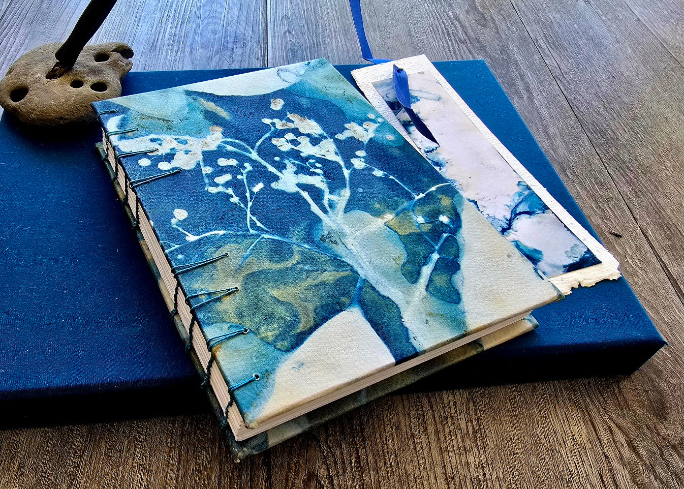 Coptic Stitch Journal - Original Botanical Artwork