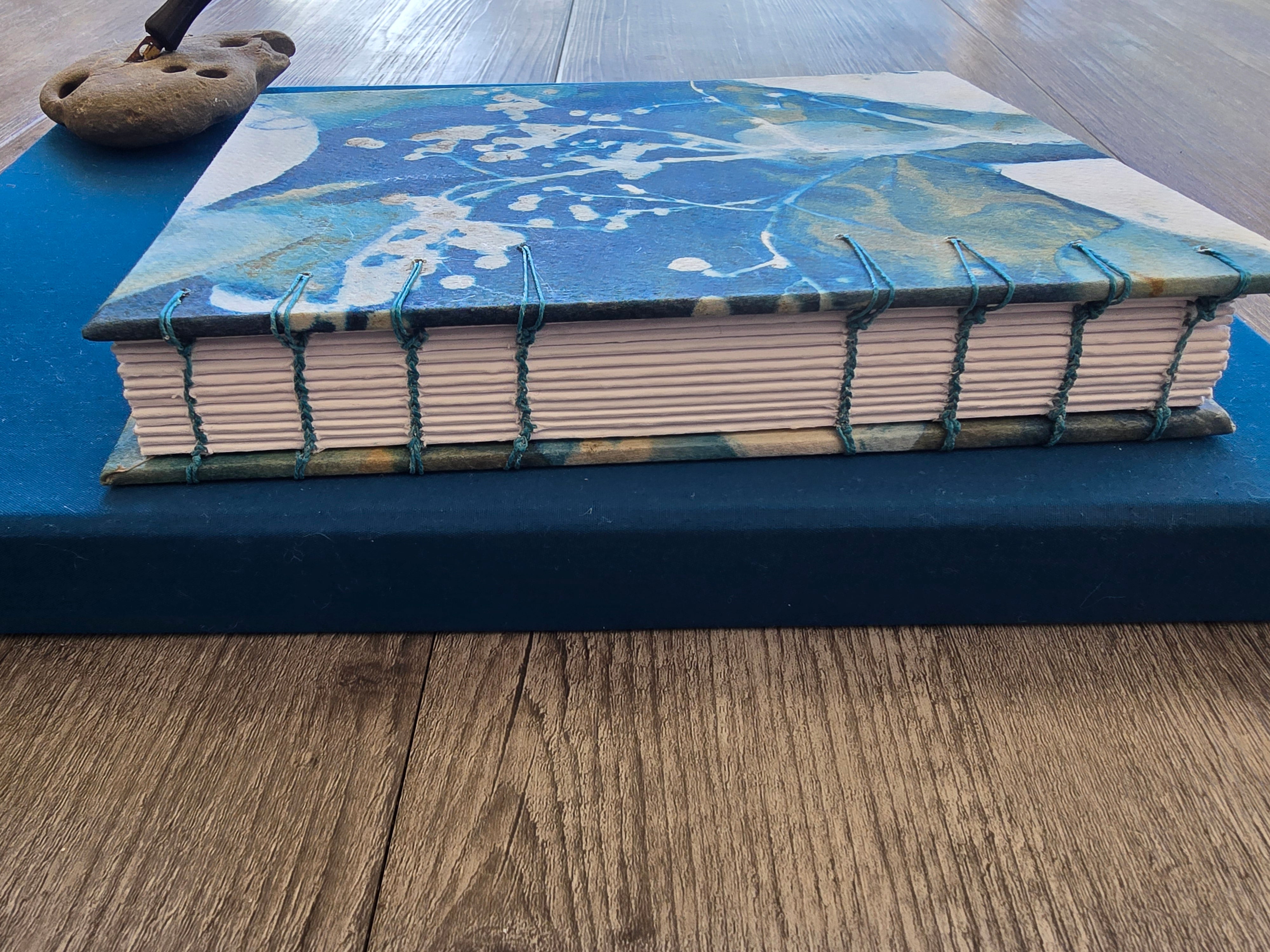 Coptic Stitch Journal - Original Botanical Artwork