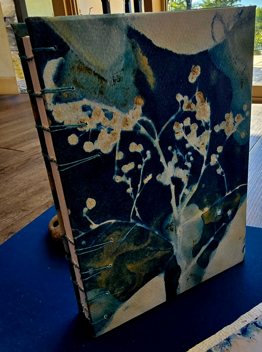 Coptic Stitch Journal - Original Botanical Artwork