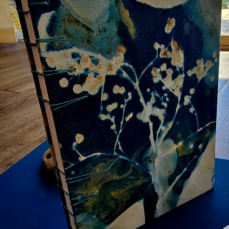 Coptic Stitch Journal - Original Botanical Artwork