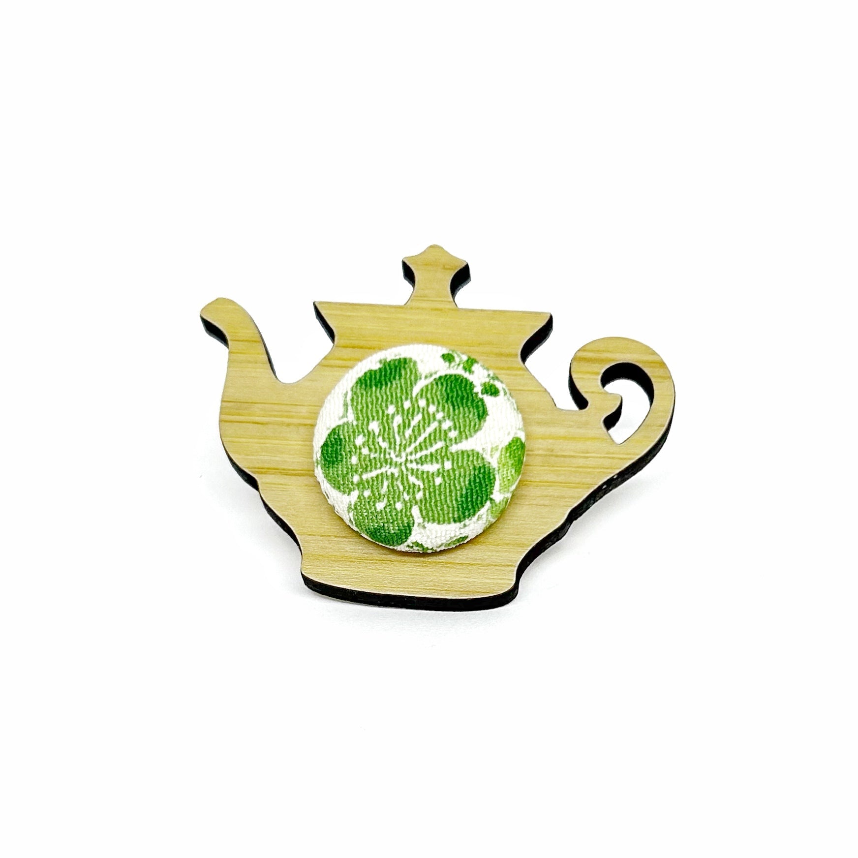 Kimono Brooches - Teapots and Birdies