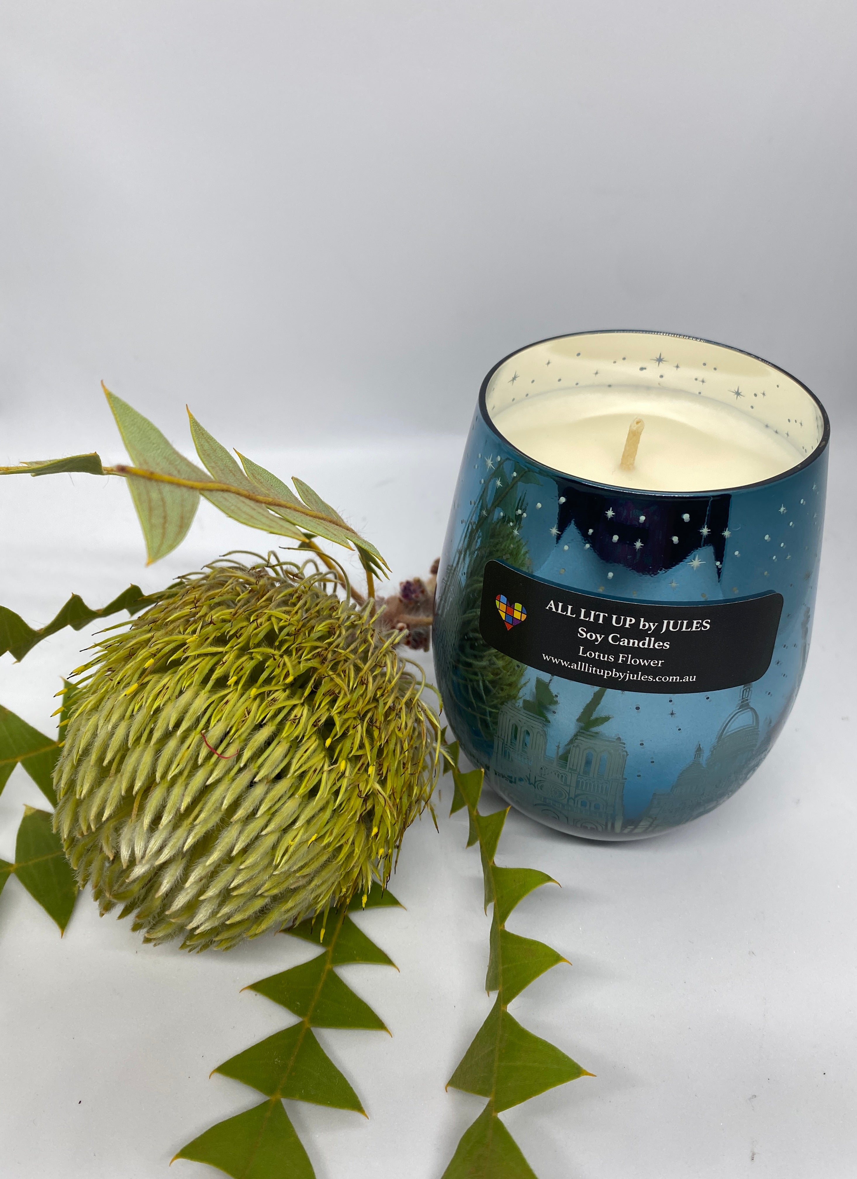 World Glass with Lotus Flower Fragrance