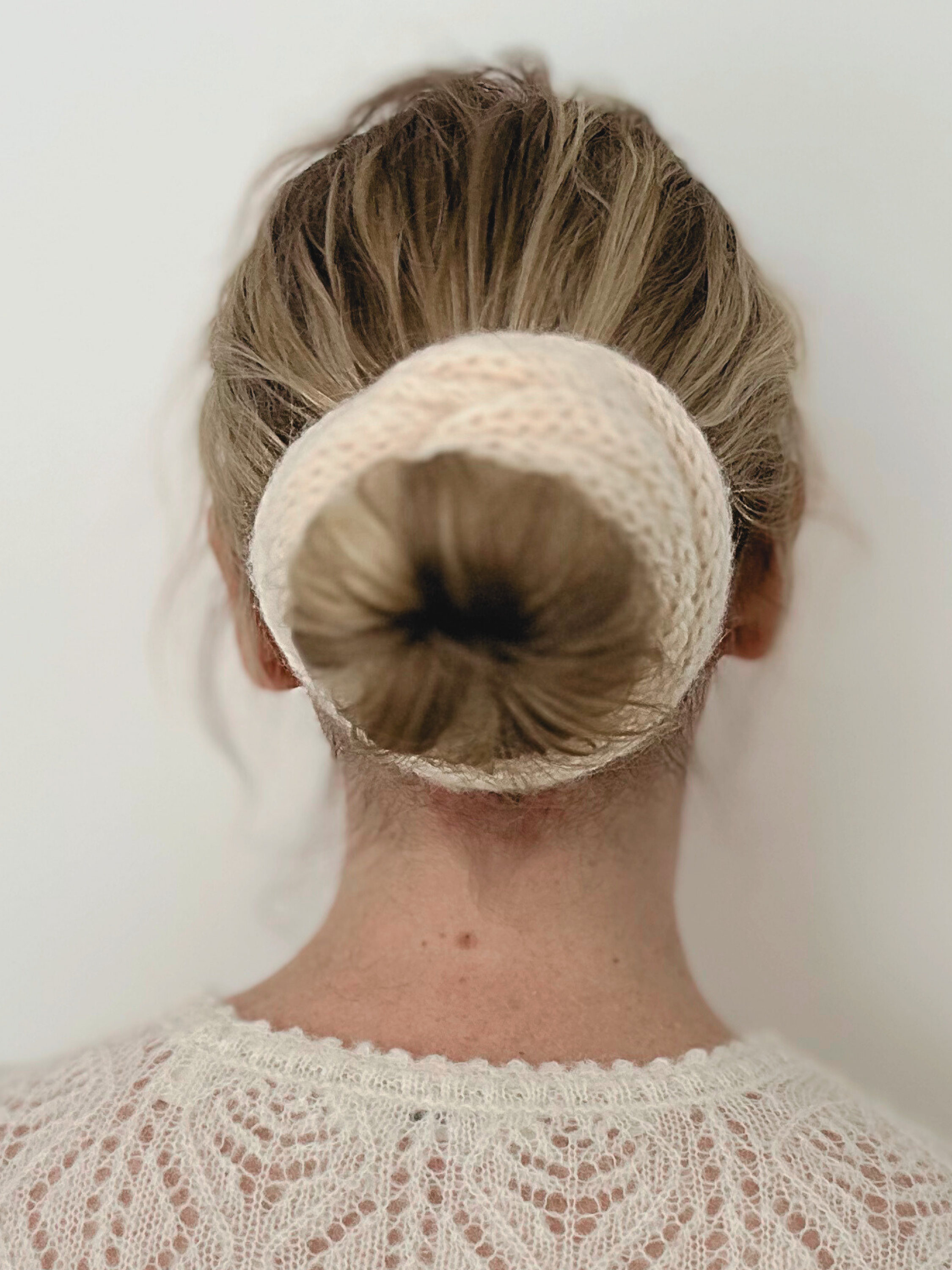Oversized Vegan Knit Scrunchie
