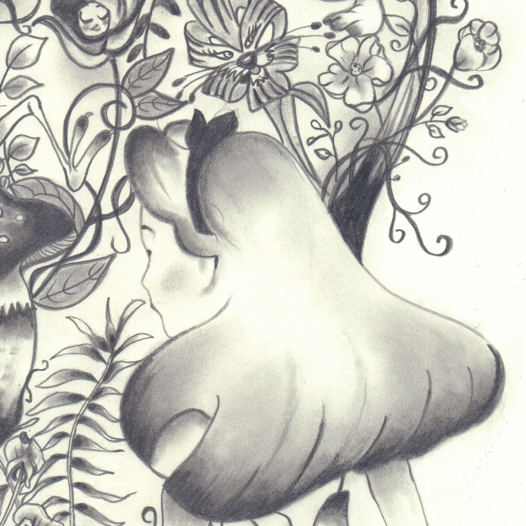 Curious - Handdrawn Print of Original Art
