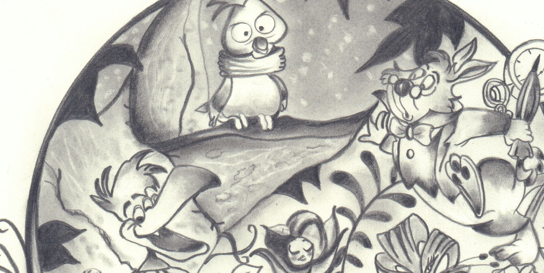 Curious - Handdrawn Print of Original Art