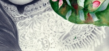 Embrace - Handdrawn Print of Original Art