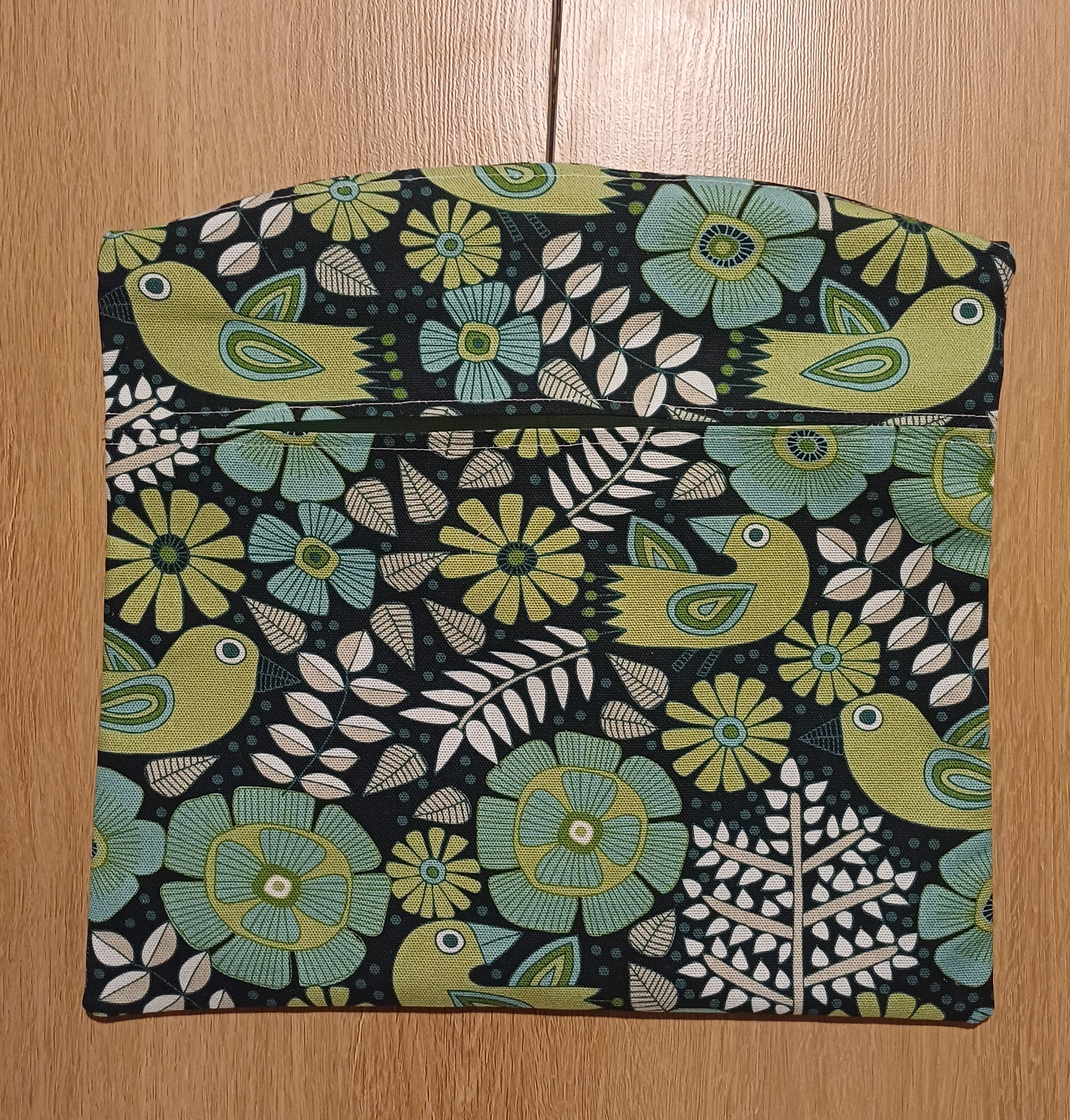 Peg Bag - Green Bird Design