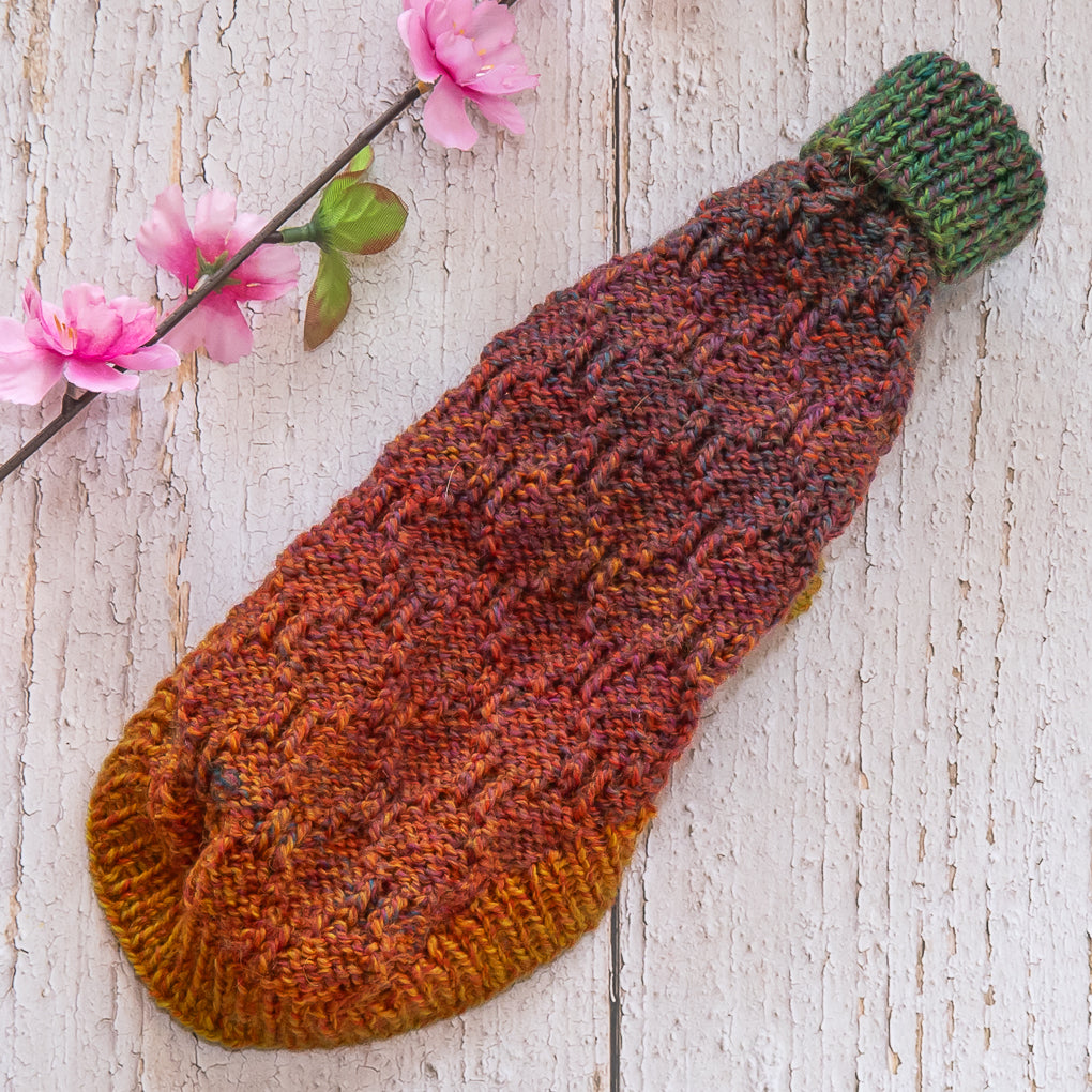 Pet Jumpers - 100% wool, hand knitted dog or cat jumpers - Diamond Pattern