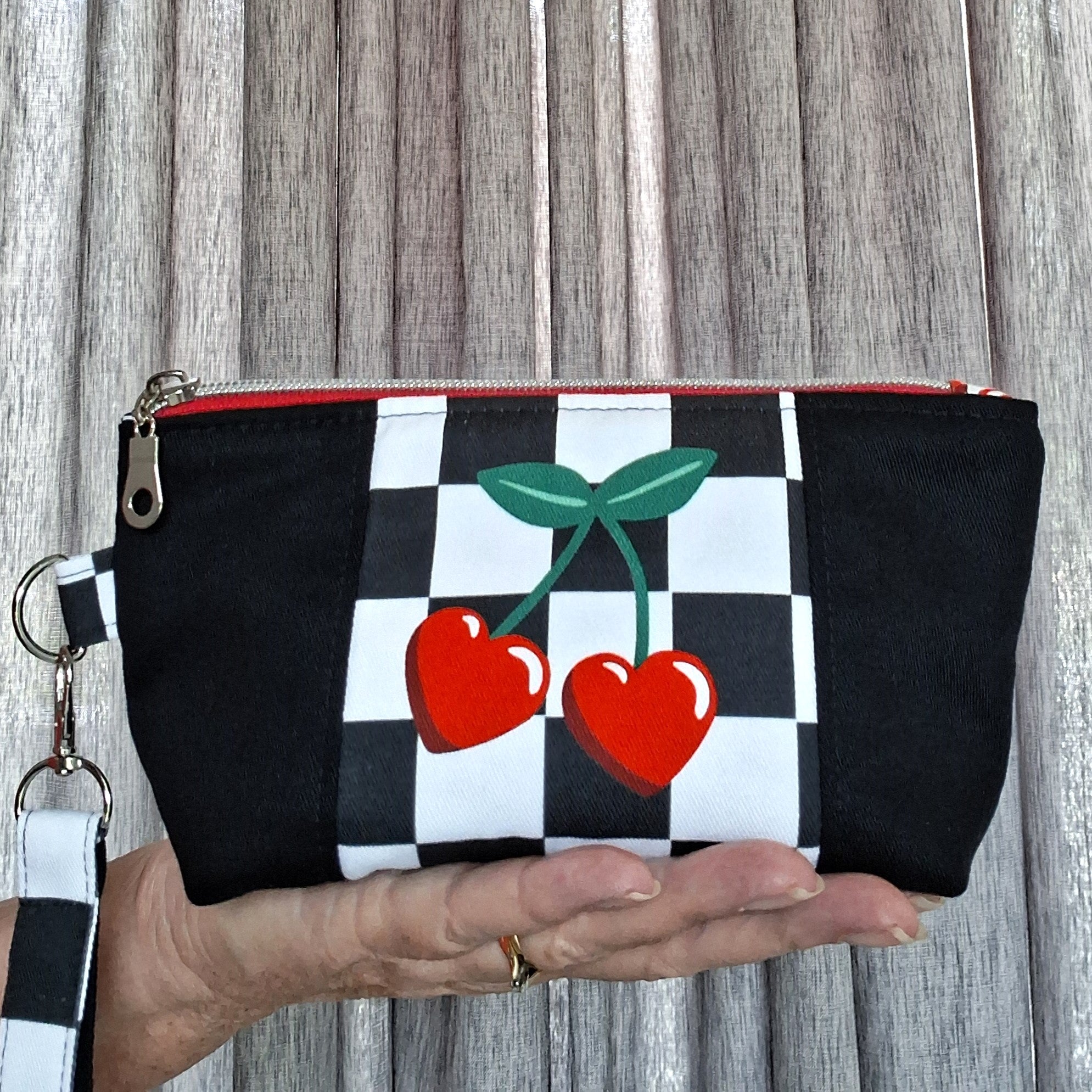 Cherry Pie - Wristlet Purse