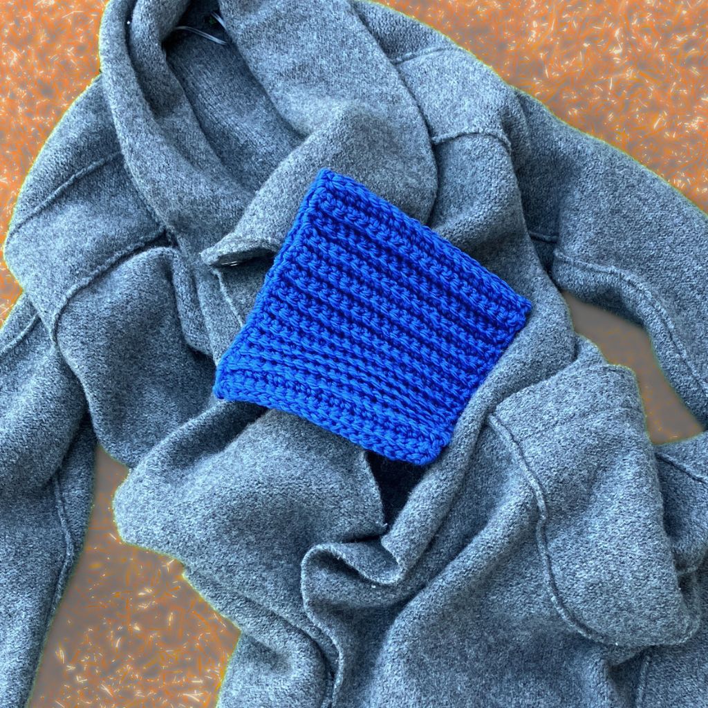 Neck Buff | Head Warmer - Warm Aussie Merino Wool - cobalt blue