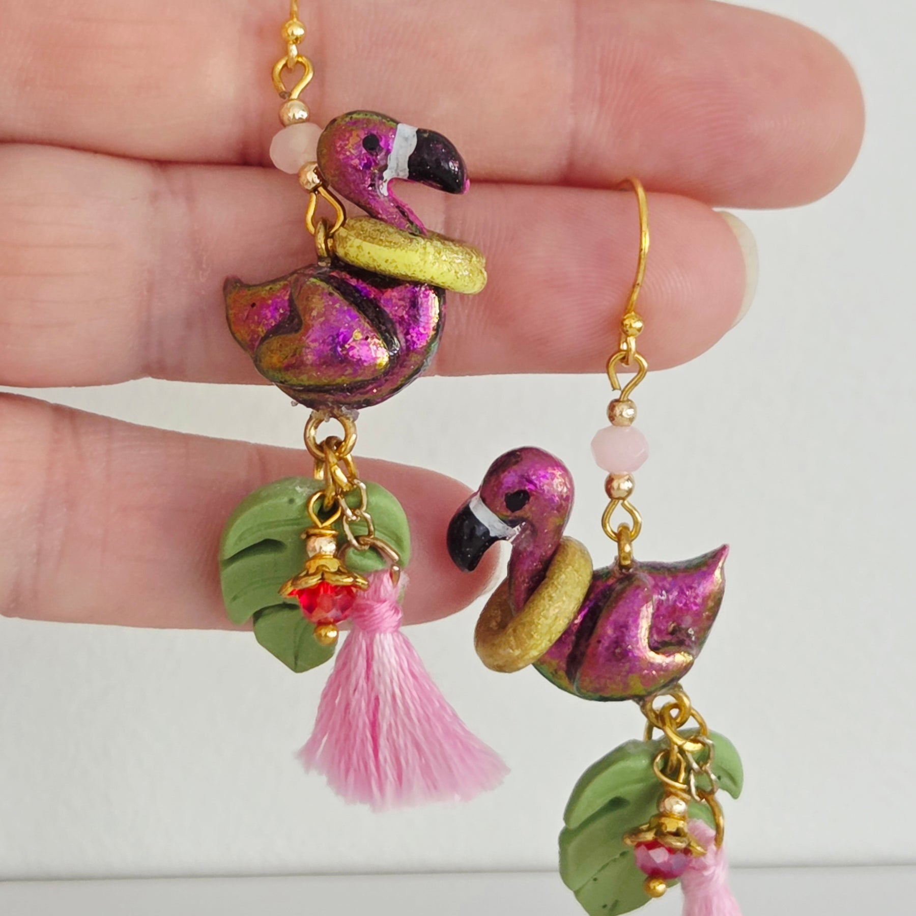 Flamingo Fiesta Earrings