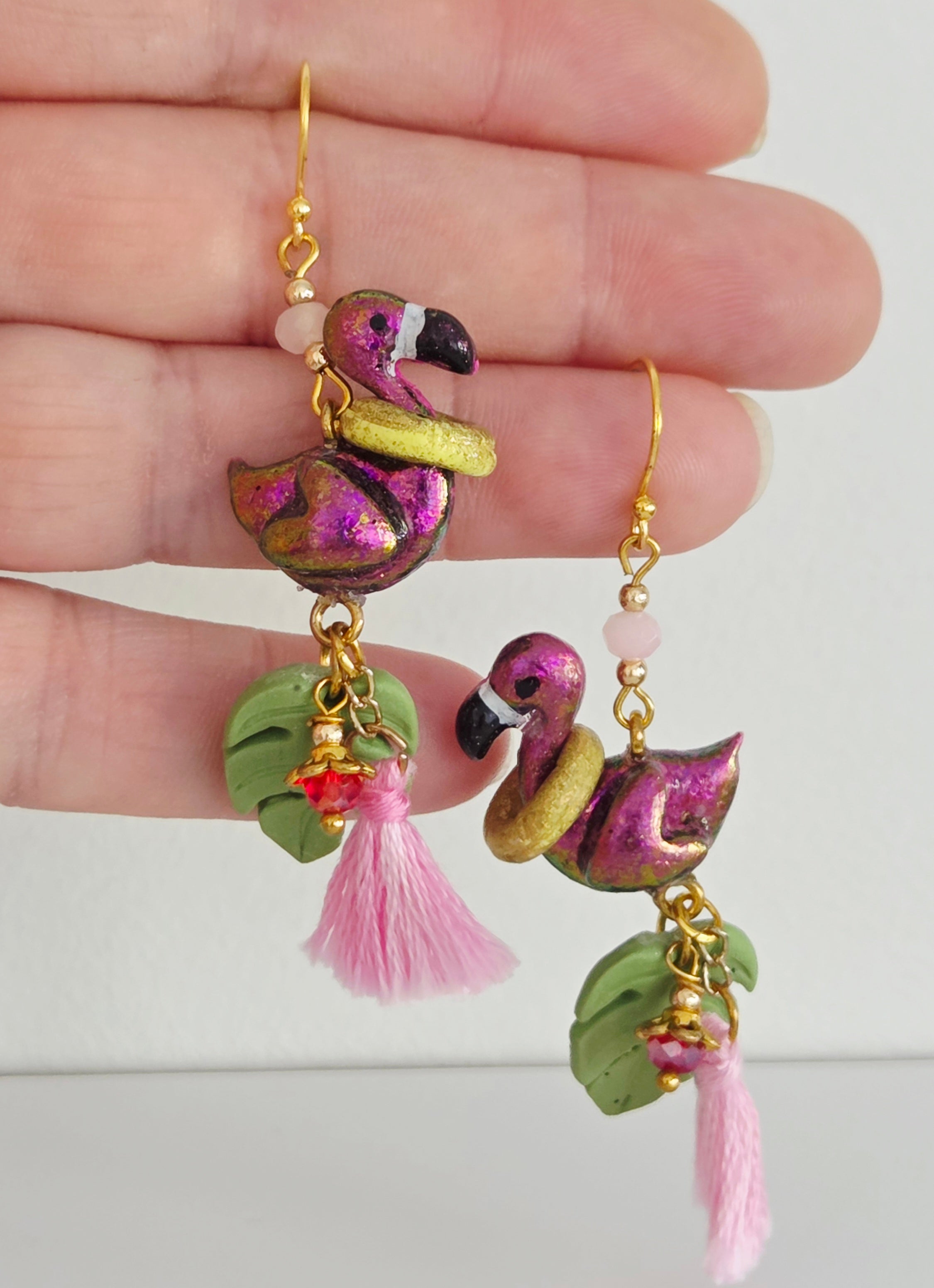 Flamingo Fiesta Earrings