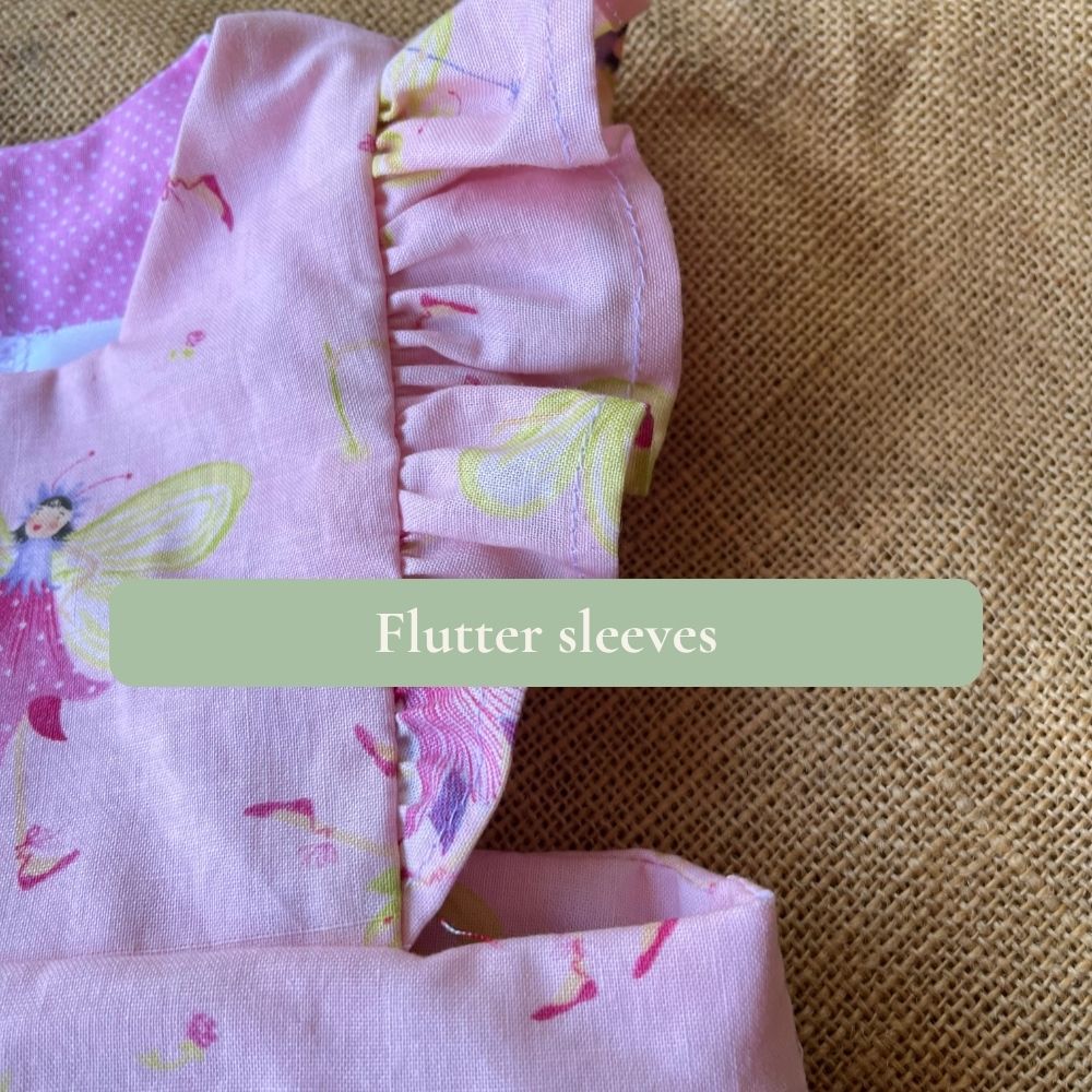 Handmade toddler pinafore / dress | Fairies