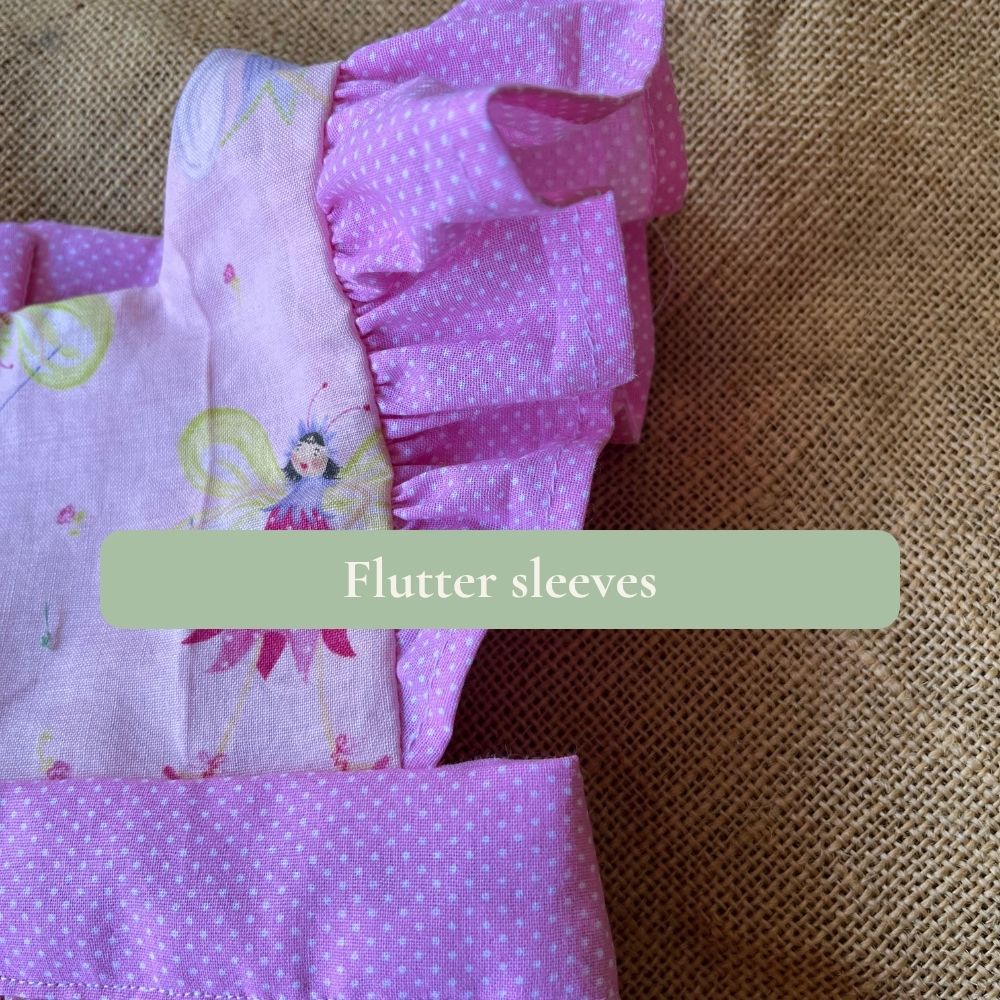 Handmade toddler pinafore / dress | Fairies