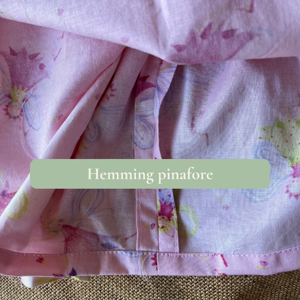 Handmade toddler pinafore / dress | Fairies