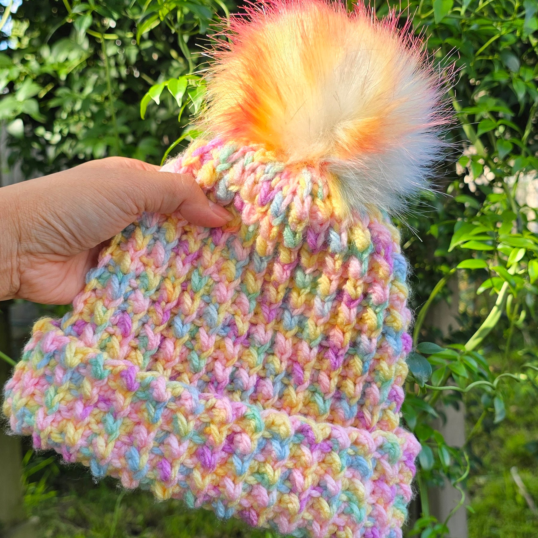 Sugar Rush Crochet Beanie