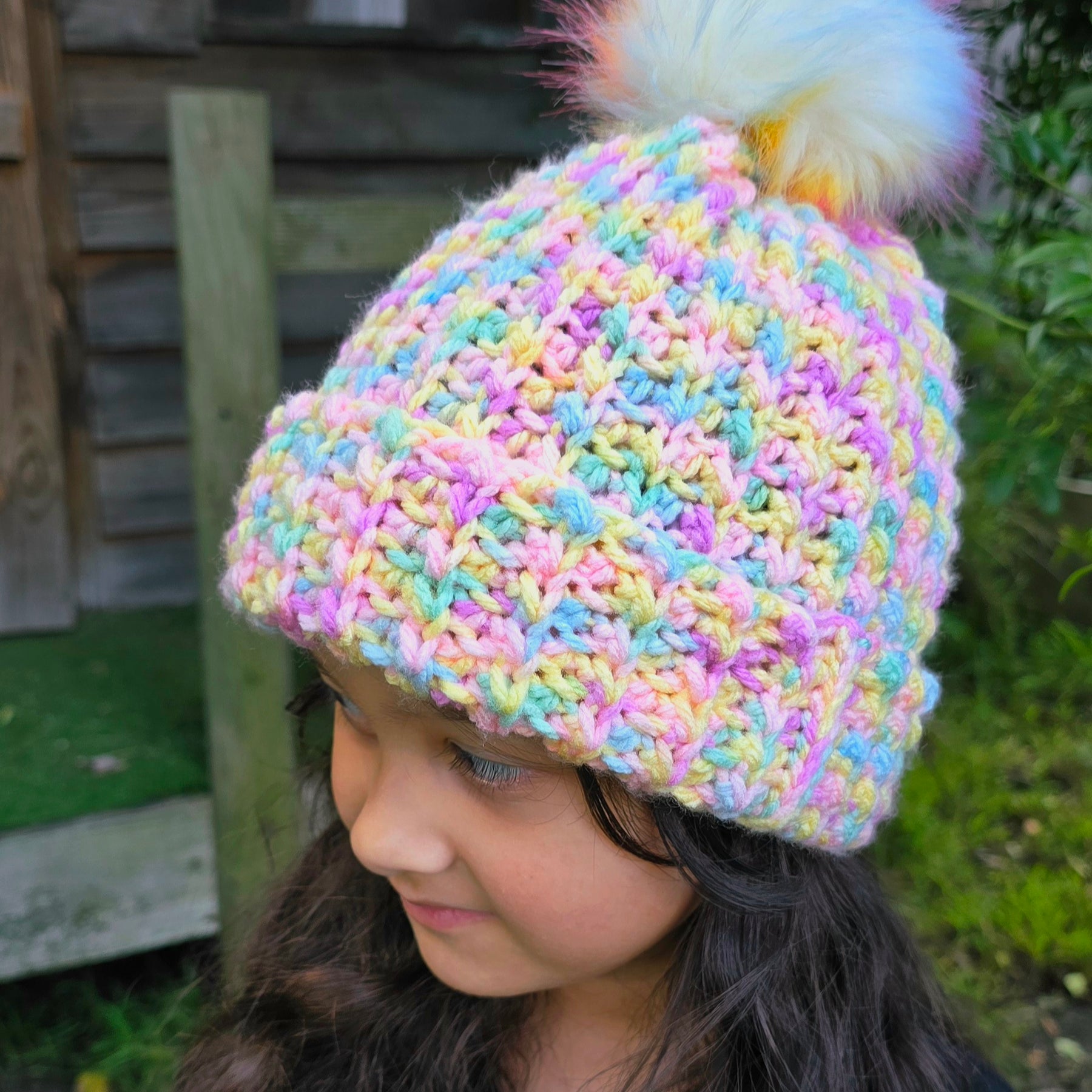 Sugar Rush Crochet Beanie