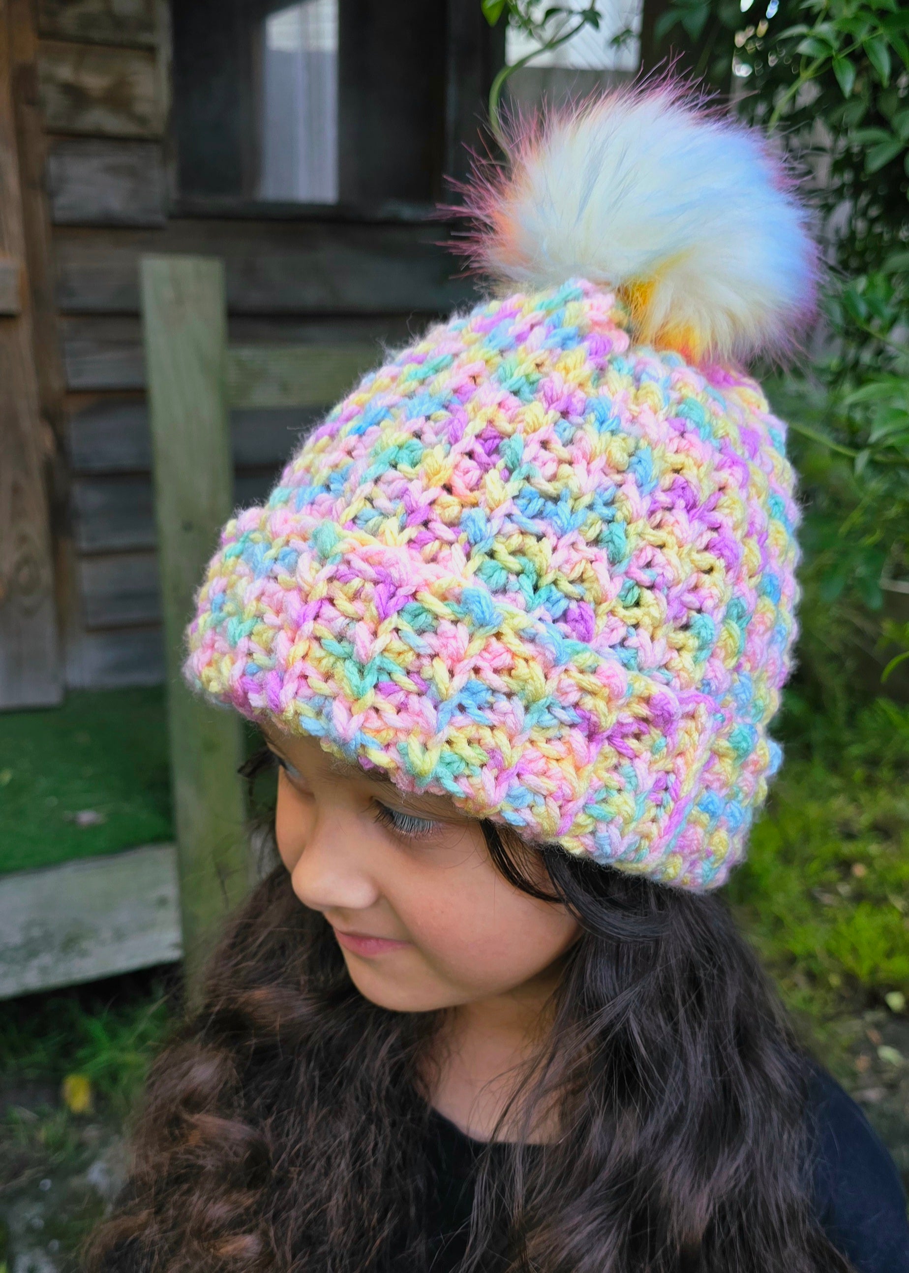 Sugar Rush Crochet Beanie