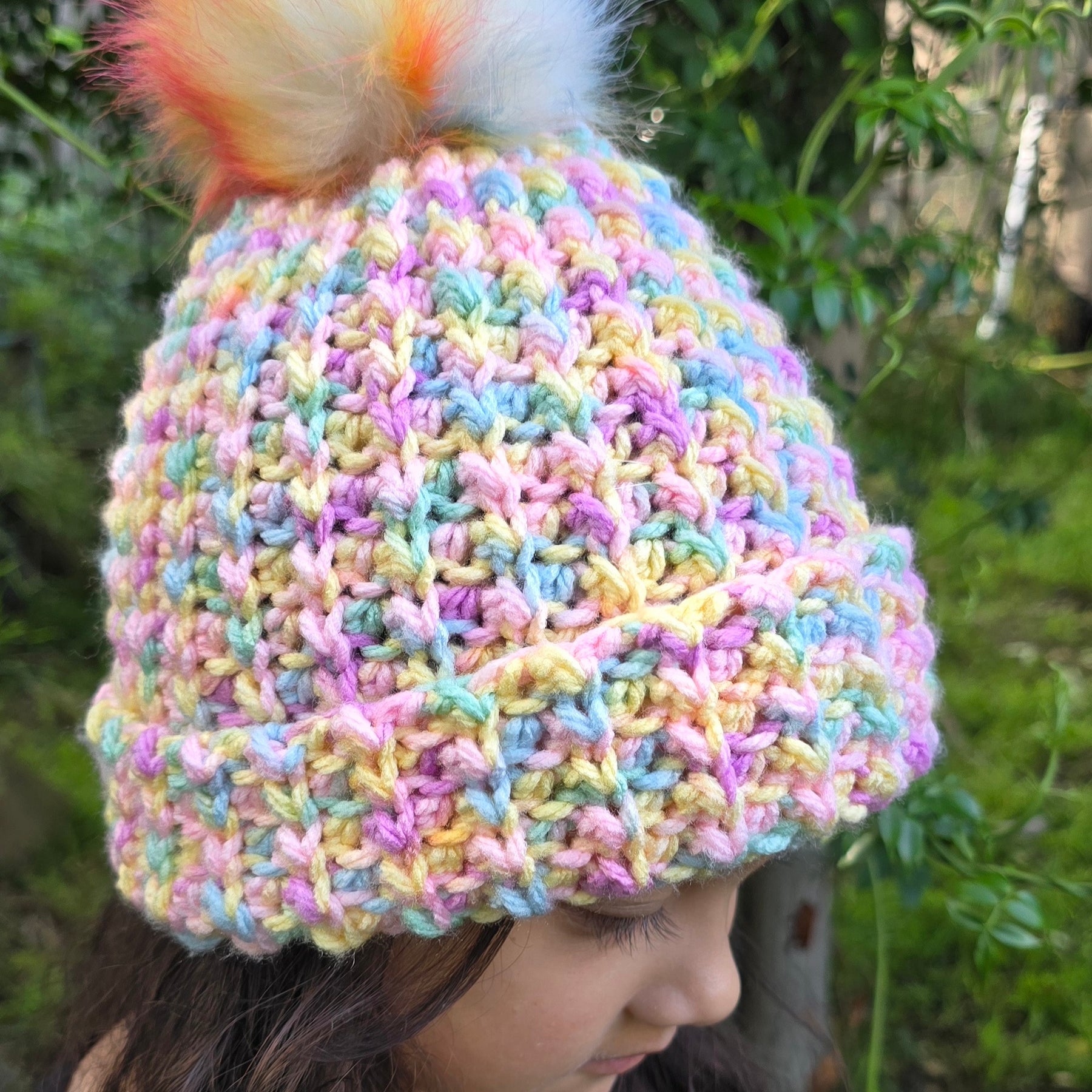 Sugar Rush Crochet Beanie
