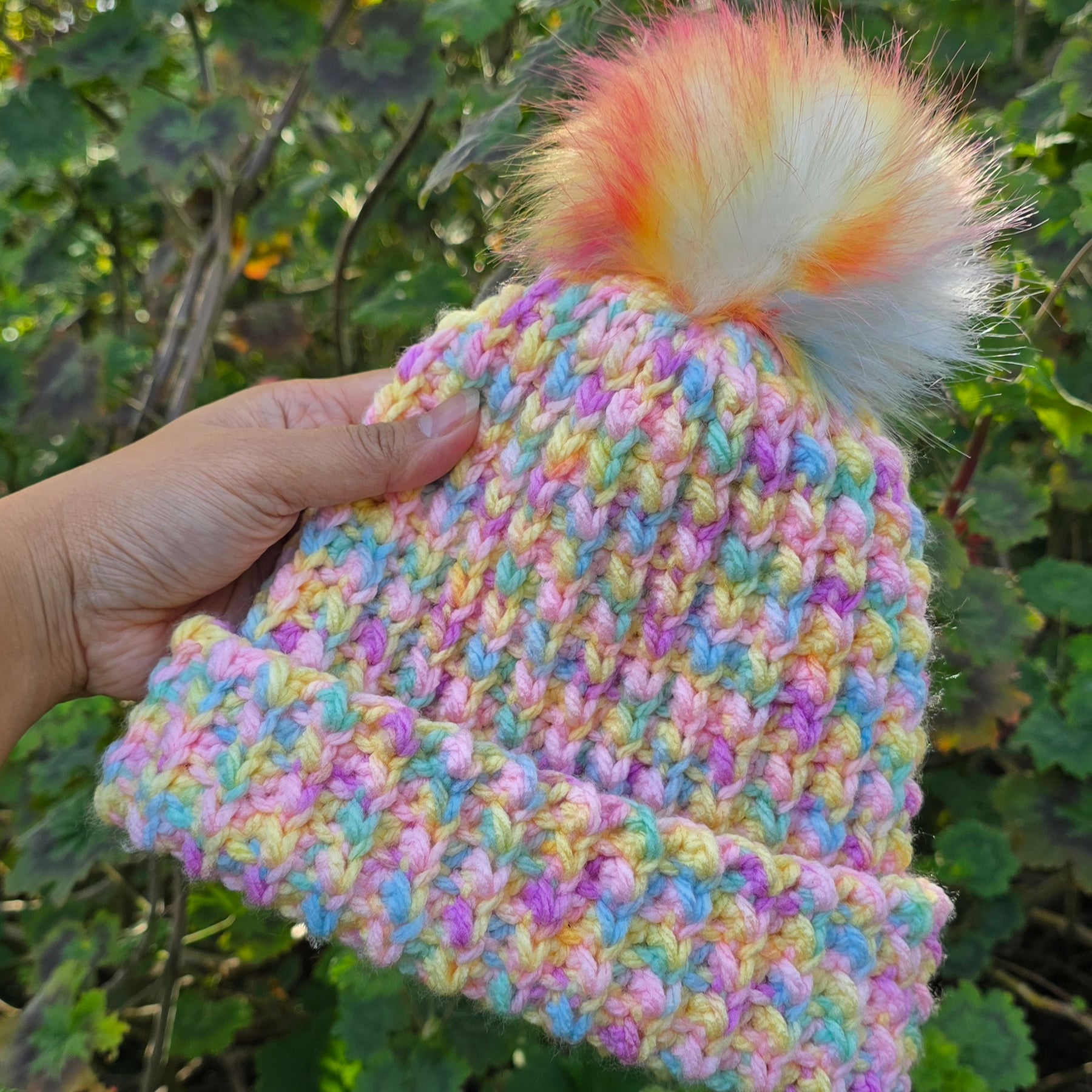 Sugar Rush Crochet Beanie
