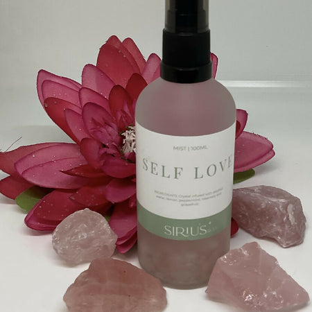 Self Love Mist infused with Rose Quartz Crystals 100ml