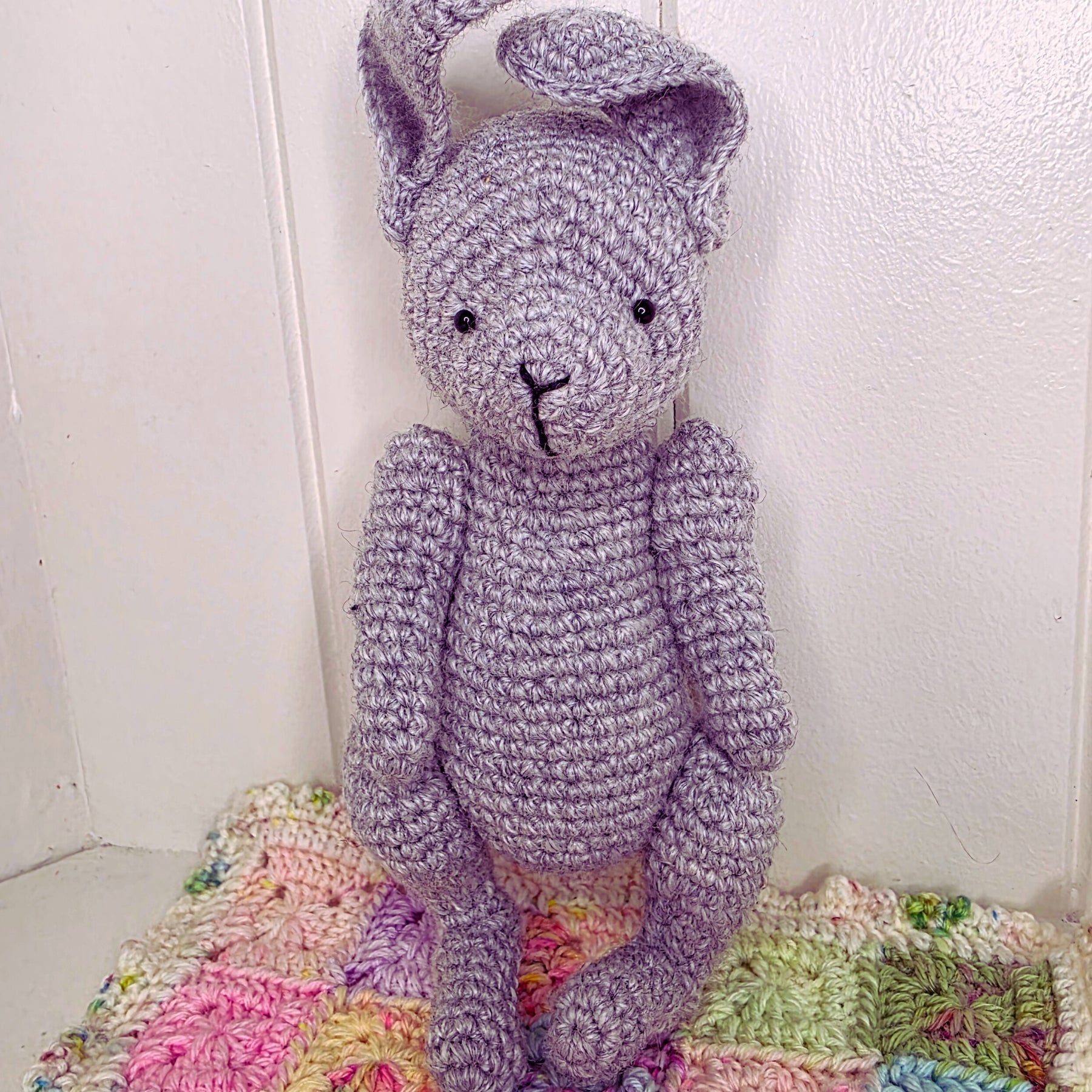 100% wool bunny