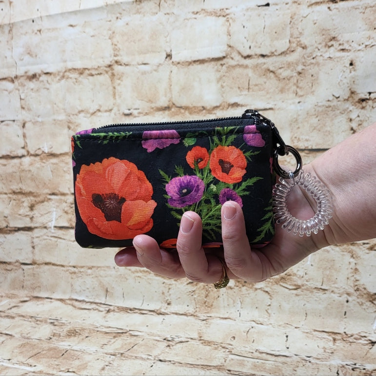 Poppies Double CoinPurse